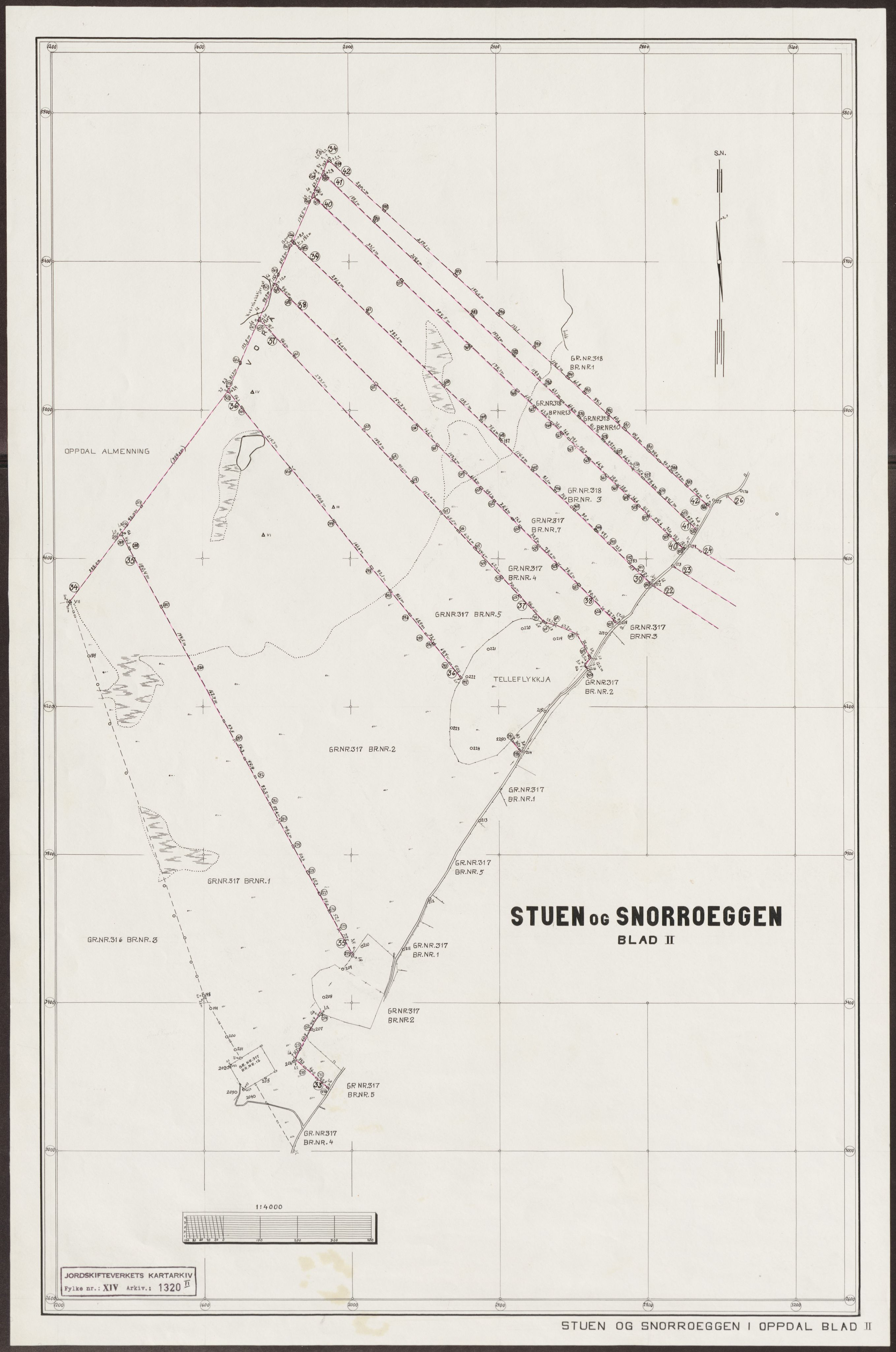 Jordskifteverkets kartarkiv, RA/S-3929/T, 1859-1988, p. 2042