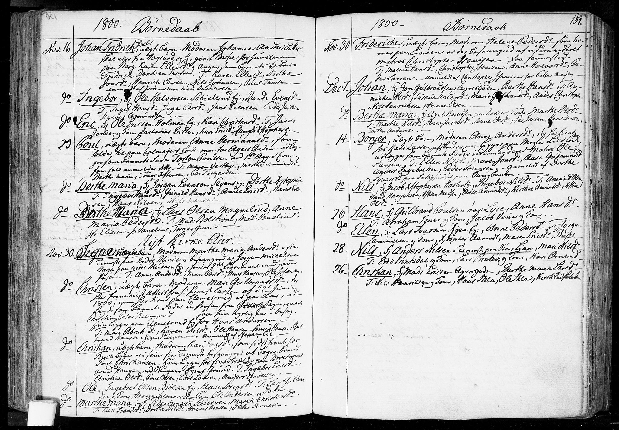 Aker prestekontor kirkebøker, SAO/A-10861/F/L0010: Parish register (official) no. 10, 1786-1809, p. 151