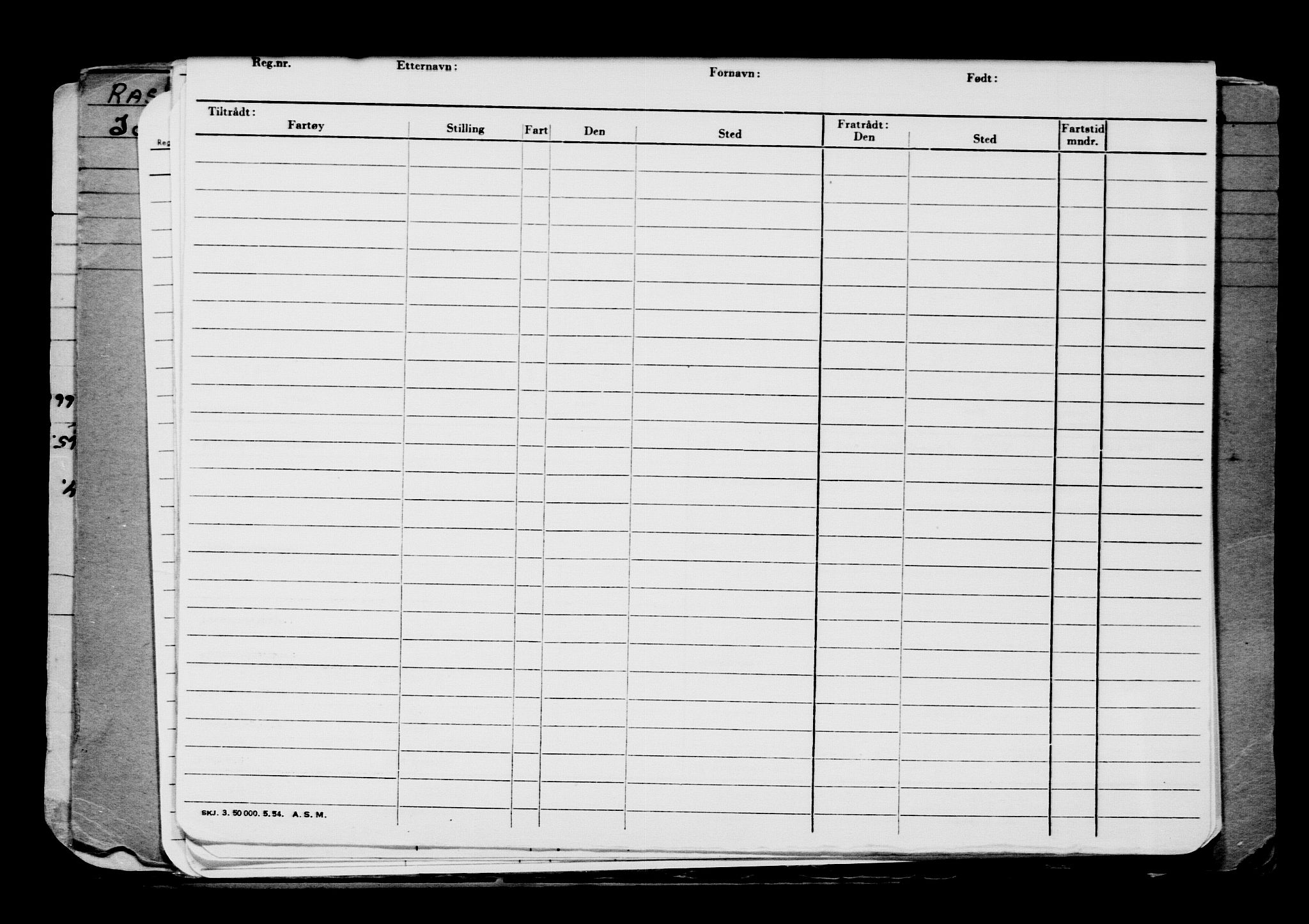 Direktoratet for sjømenn, AV/RA-S-3545/G/Gb/L0168: Hovedkort, 1919, p. 400