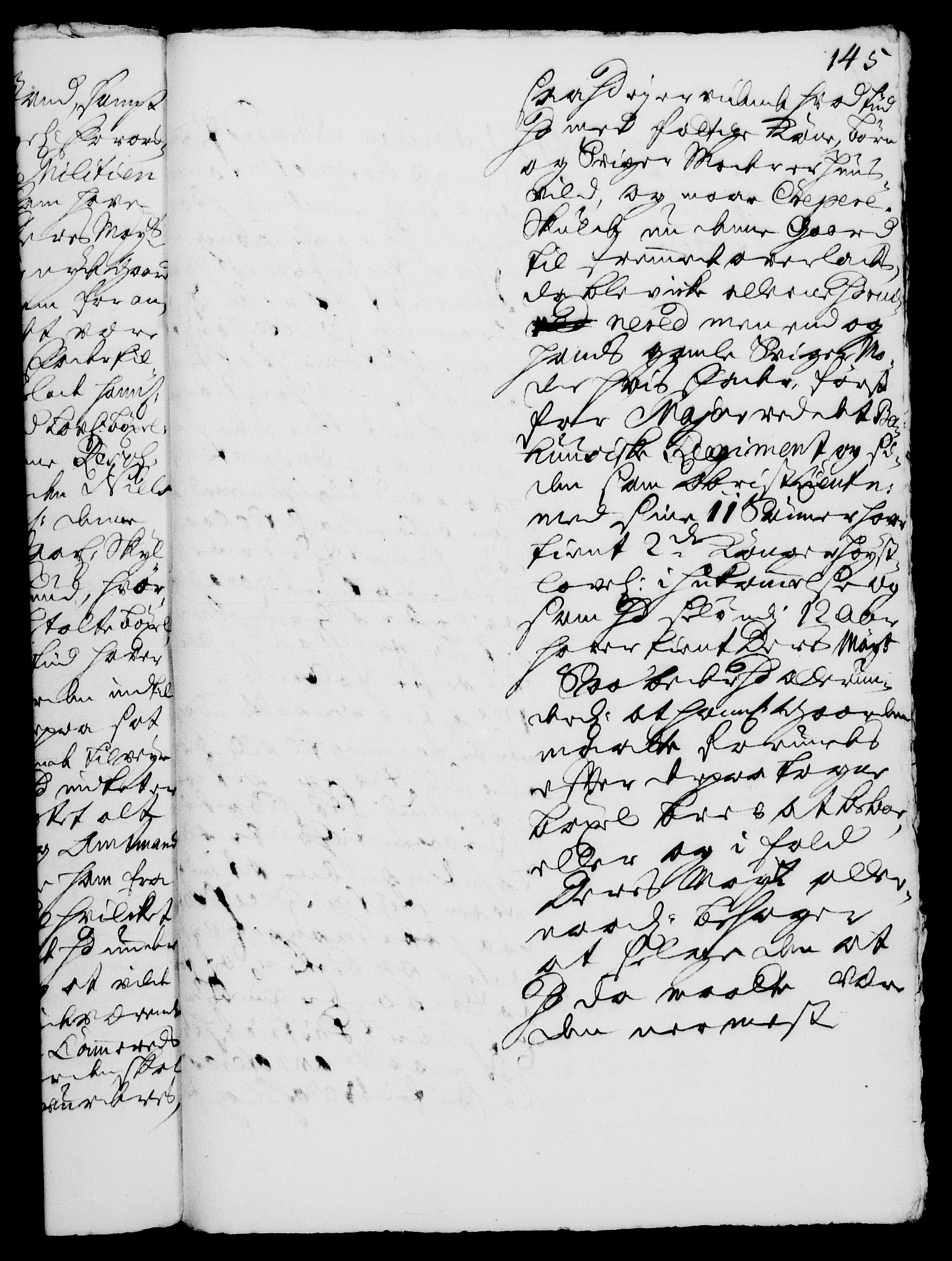 Rentekammeret, Kammerkanselliet, AV/RA-EA-3111/G/Gh/Gha/L0004: Norsk ekstraktmemorialprotokoll, sak. 766-941 (merket RK 53.49), 1721, p. 145