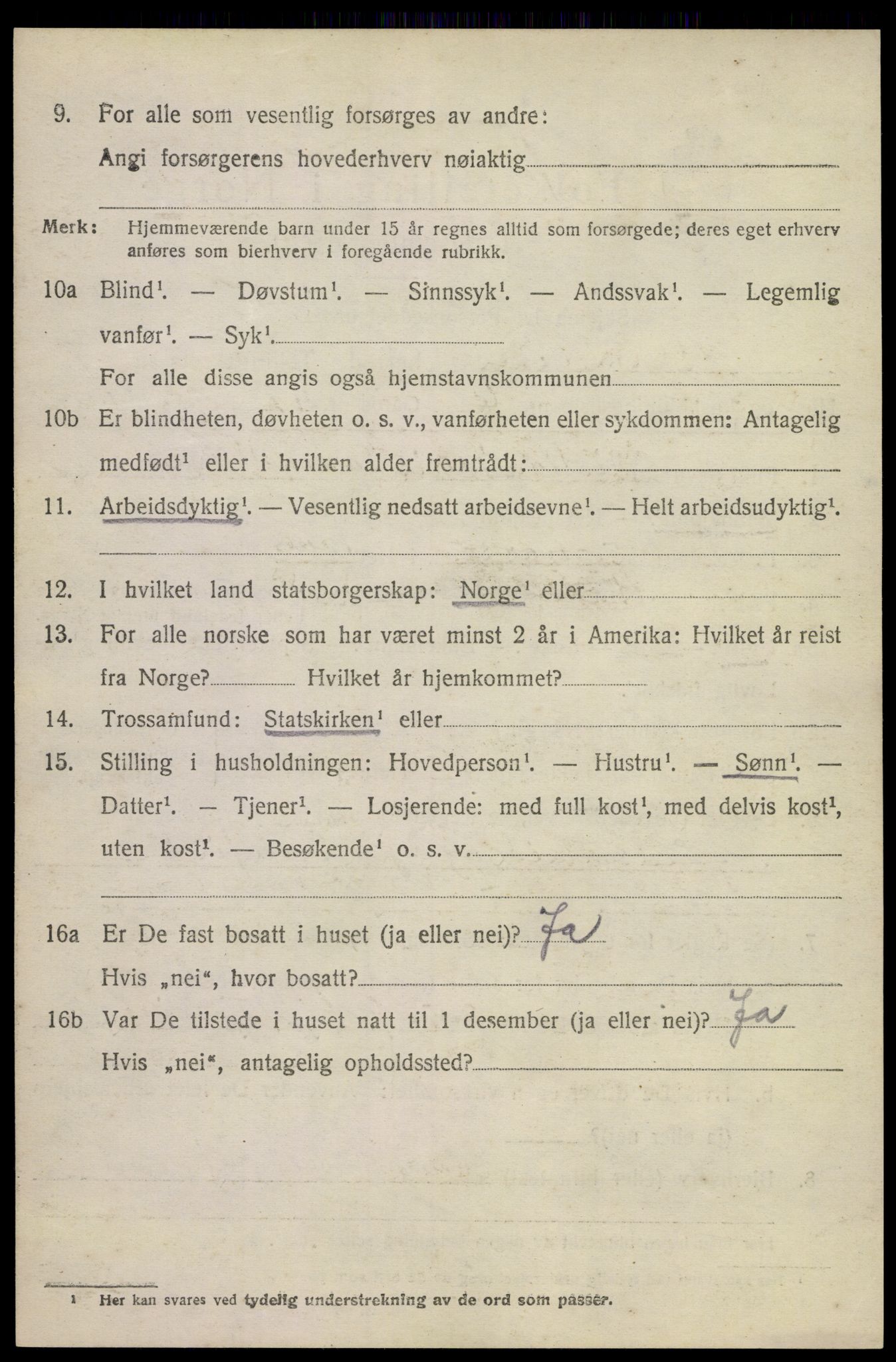 SAKO, 1920 census for Brunlanes, 1920, p. 7146