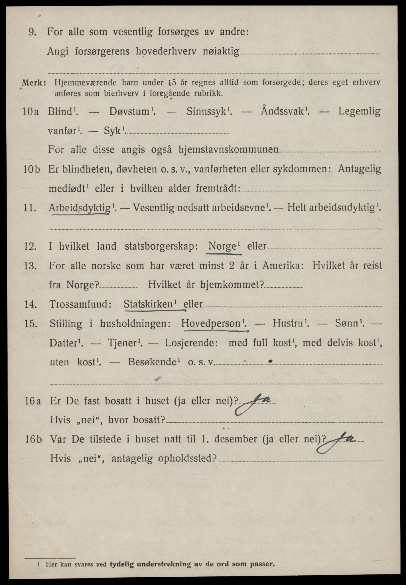 SAT, 1920 census for Sykkylven, 1920, p. 2462