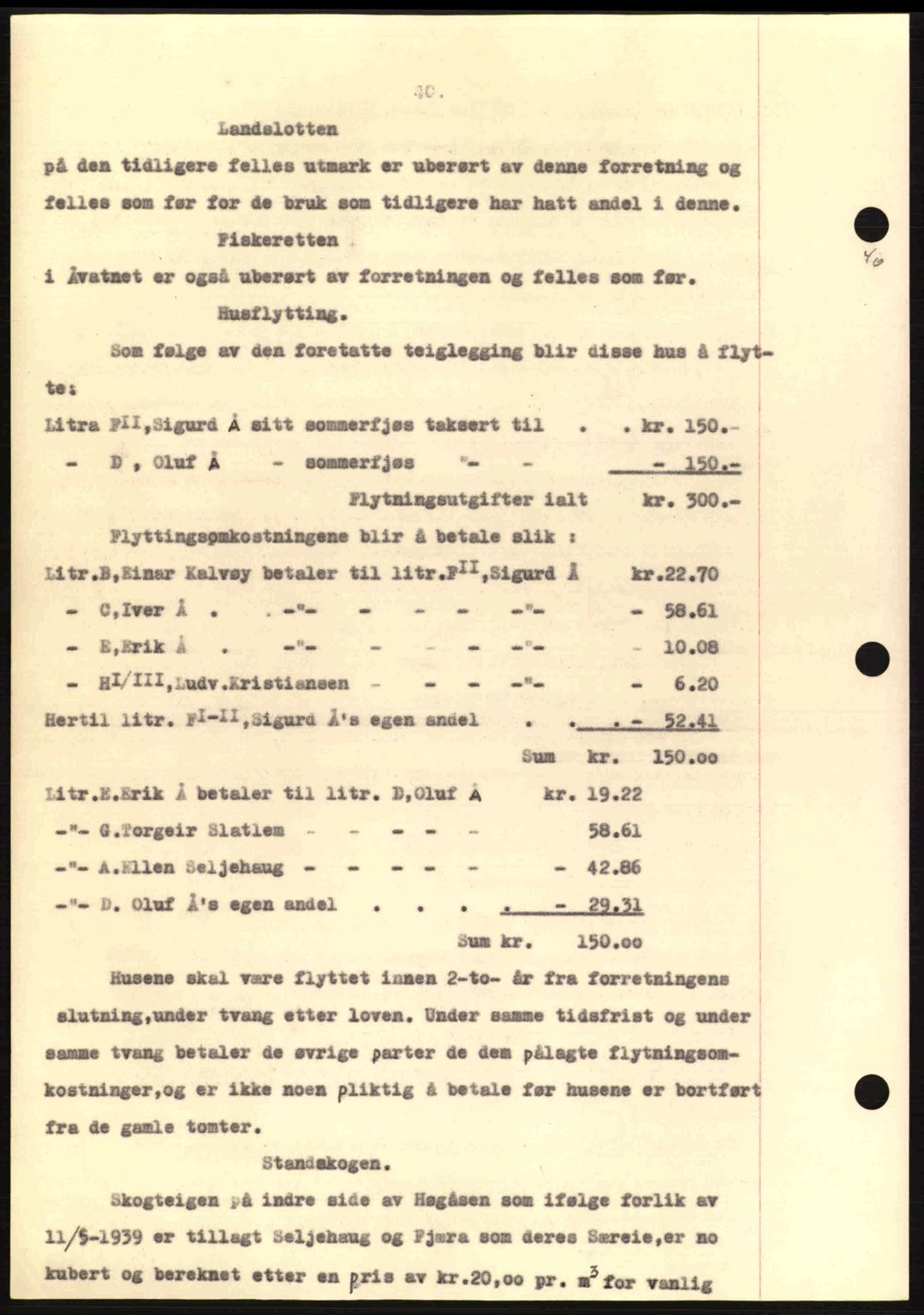 Nordmøre sorenskriveri, AV/SAT-A-4132/1/2/2Ca: Mortgage book no. A97, 1944-1944, Diary no: : 592/1944