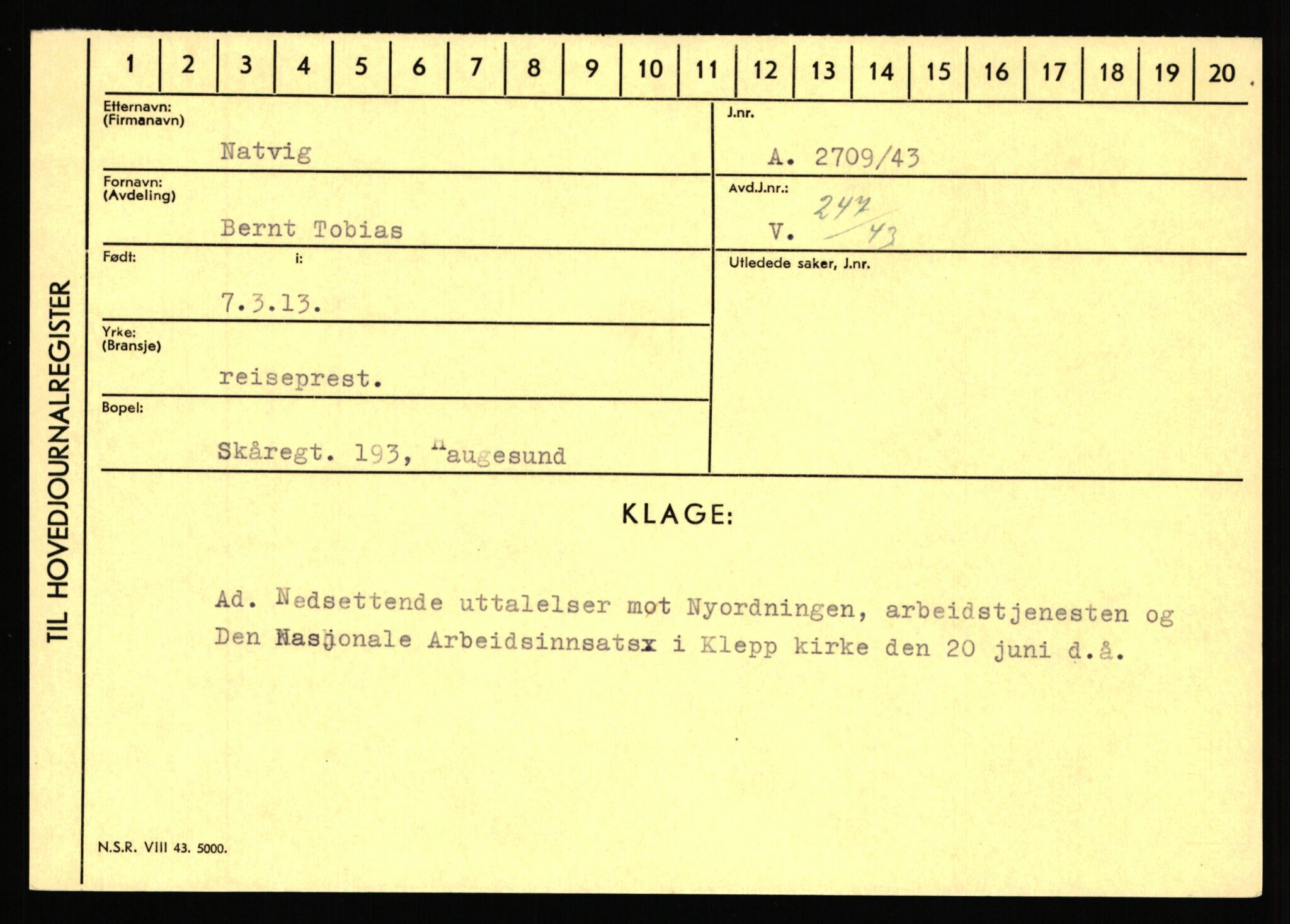 Statspolitiet - Hovedkontoret / Osloavdelingen, AV/RA-S-1329/C/Ca/L0011: Molberg - Nøstvold, 1943-1945, p. 1917