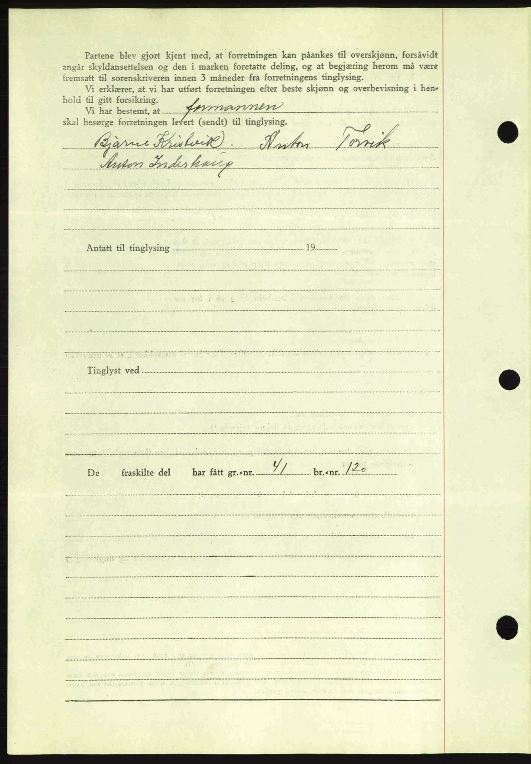 Romsdal sorenskriveri, AV/SAT-A-4149/1/2/2C: Mortgage book no. A8, 1939-1940, Diary no: : 636/1940