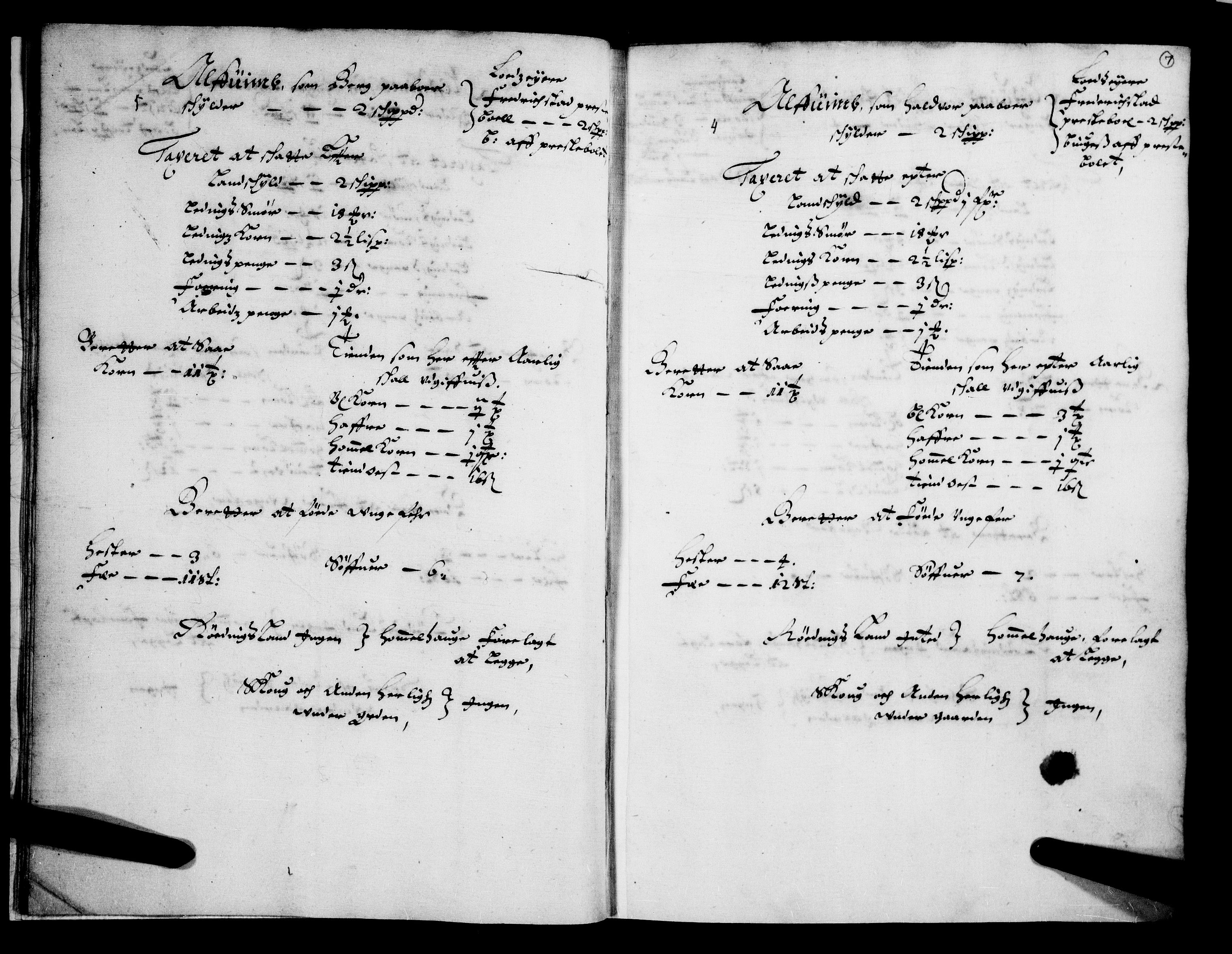 Rentekammeret inntil 1814, Realistisk ordnet avdeling, AV/RA-EA-4070/N/Nb/Nba/L0004: Tune, Veme, Åbygge og Hvaler, 1. del, 1667, p. 6b-7a