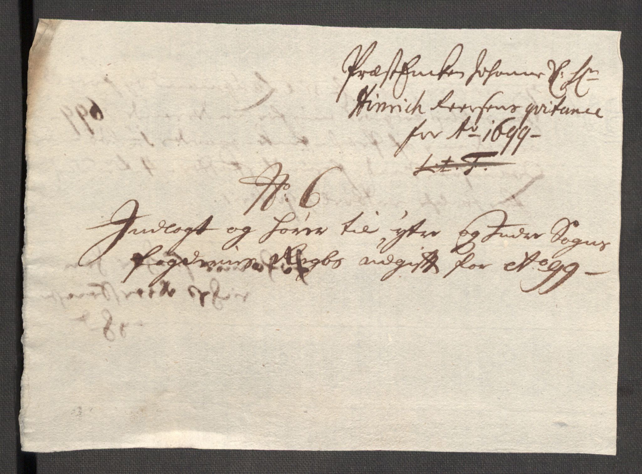 Rentekammeret inntil 1814, Reviderte regnskaper, Fogderegnskap, AV/RA-EA-4092/R52/L3310: Fogderegnskap Sogn, 1698-1699, p. 458