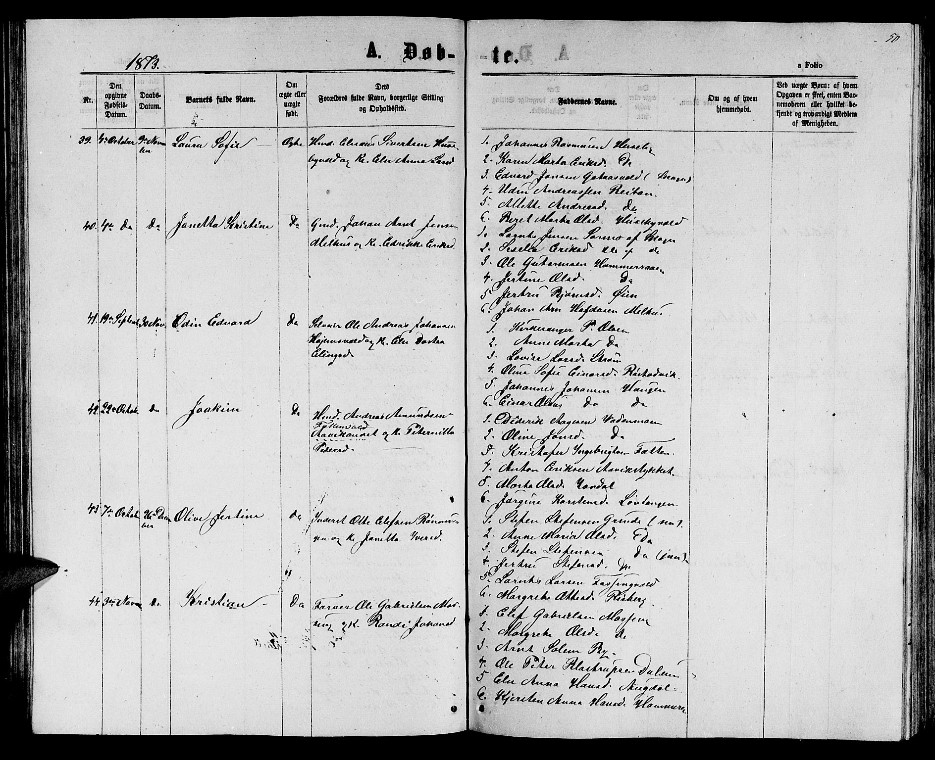 Ministerialprotokoller, klokkerbøker og fødselsregistre - Nord-Trøndelag, SAT/A-1458/714/L0133: Parish register (copy) no. 714C02, 1865-1877, p. 50