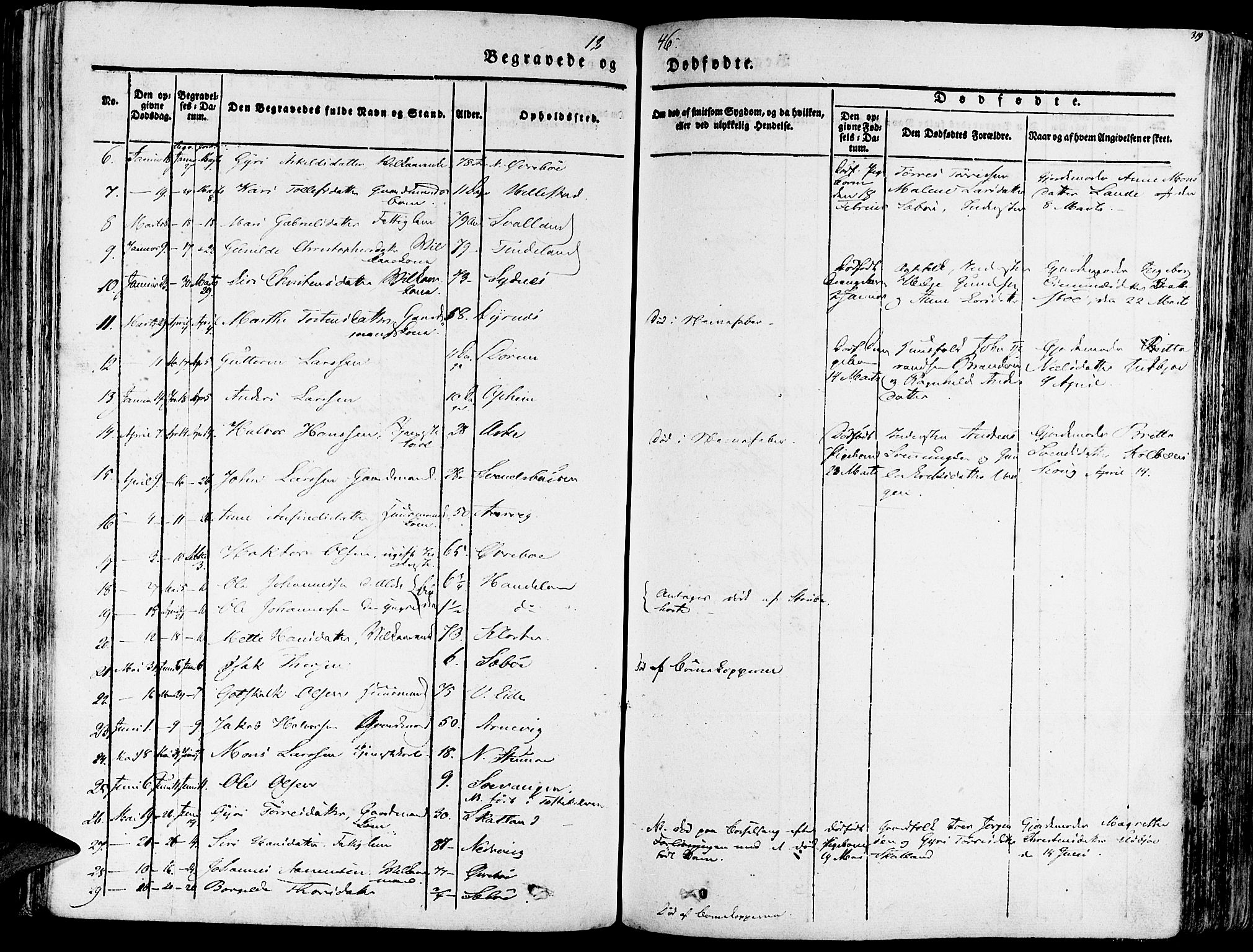 Fjelberg sokneprestembete, SAB/A-75201/H/Haa: Parish register (official) no. A 6, 1835-1851, p. 319