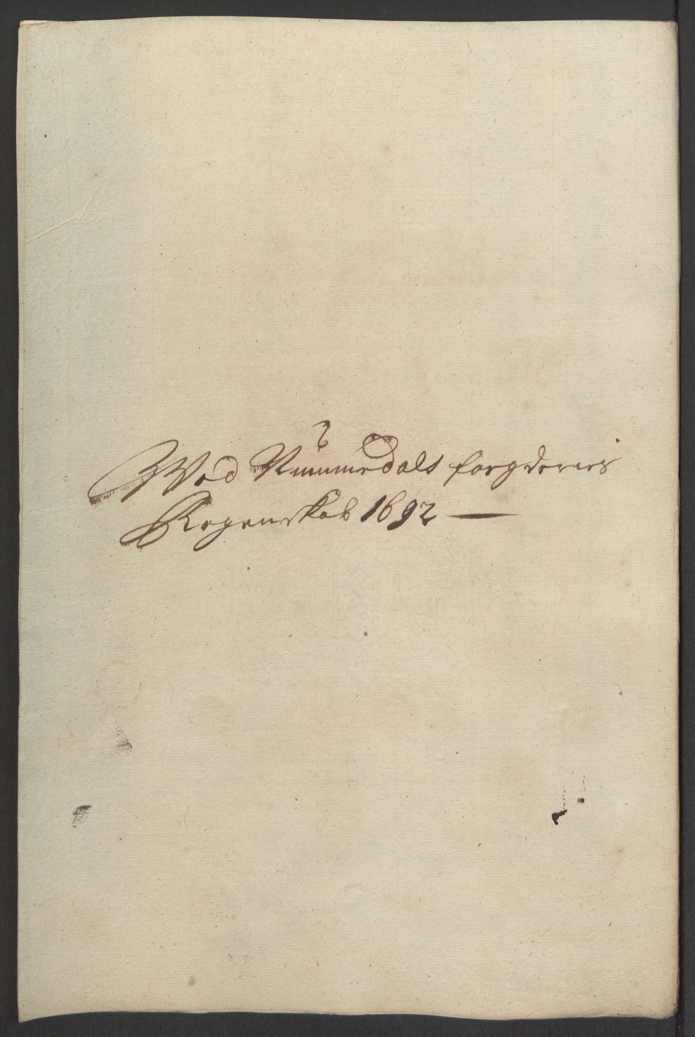 Rentekammeret inntil 1814, Reviderte regnskaper, Fogderegnskap, AV/RA-EA-4092/R64/L4424: Fogderegnskap Namdal, 1692-1695, p. 55