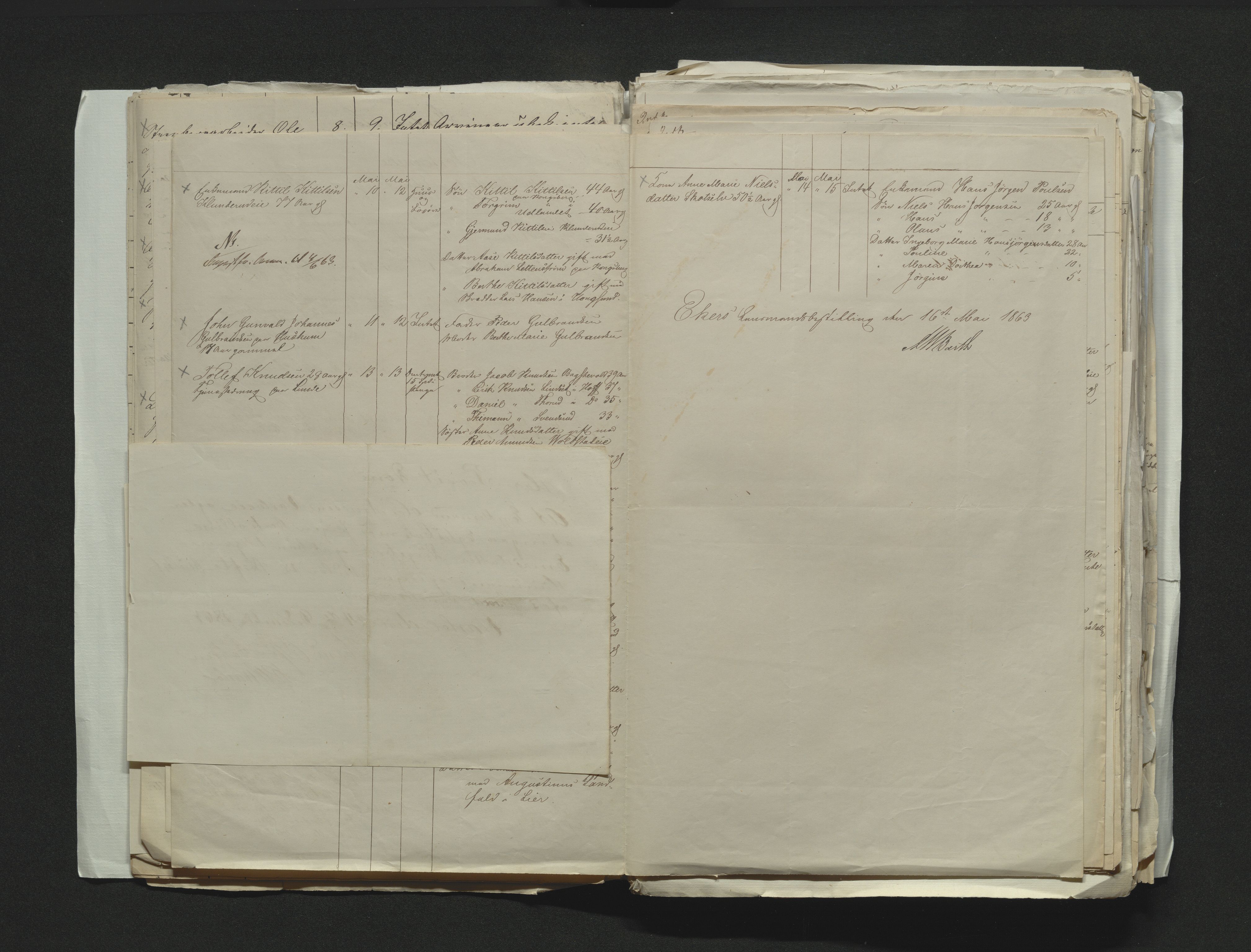 Eiker, Modum og Sigdal sorenskriveri, AV/SAKO-A-123/H/Ha/Hab/L0011: Dødsfallsmeldinger, 1862-1865, p. 194
