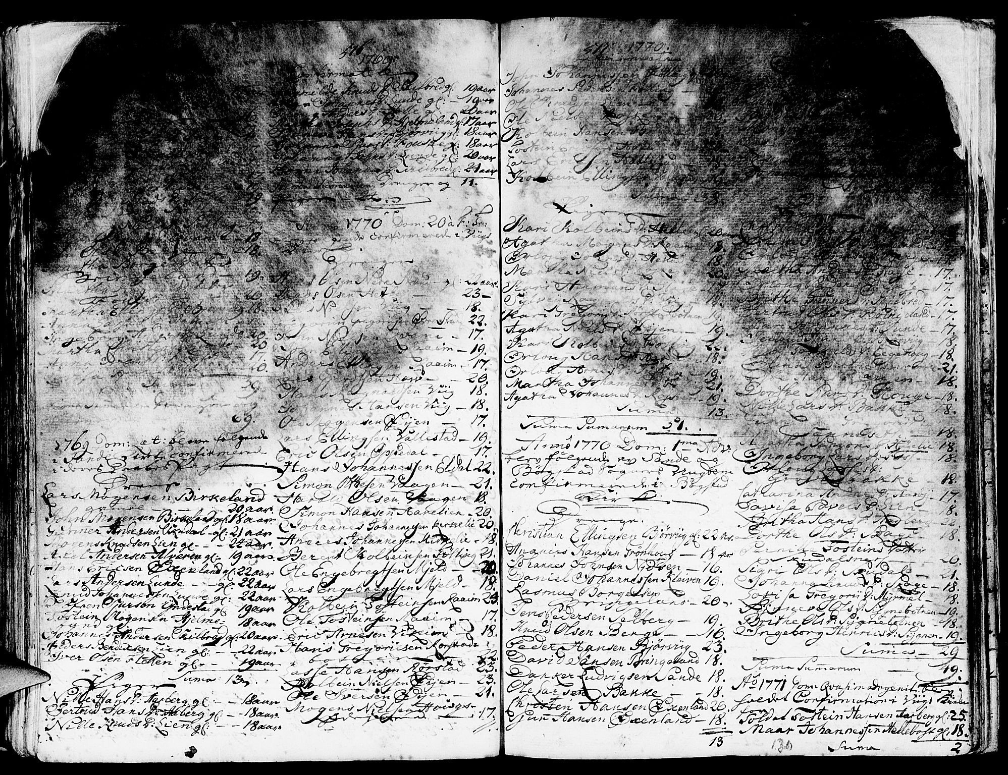 Gaular sokneprestembete, SAB/A-80001/H/Haa: Parish register (official) no. A 1, 1755-1785, p. 130