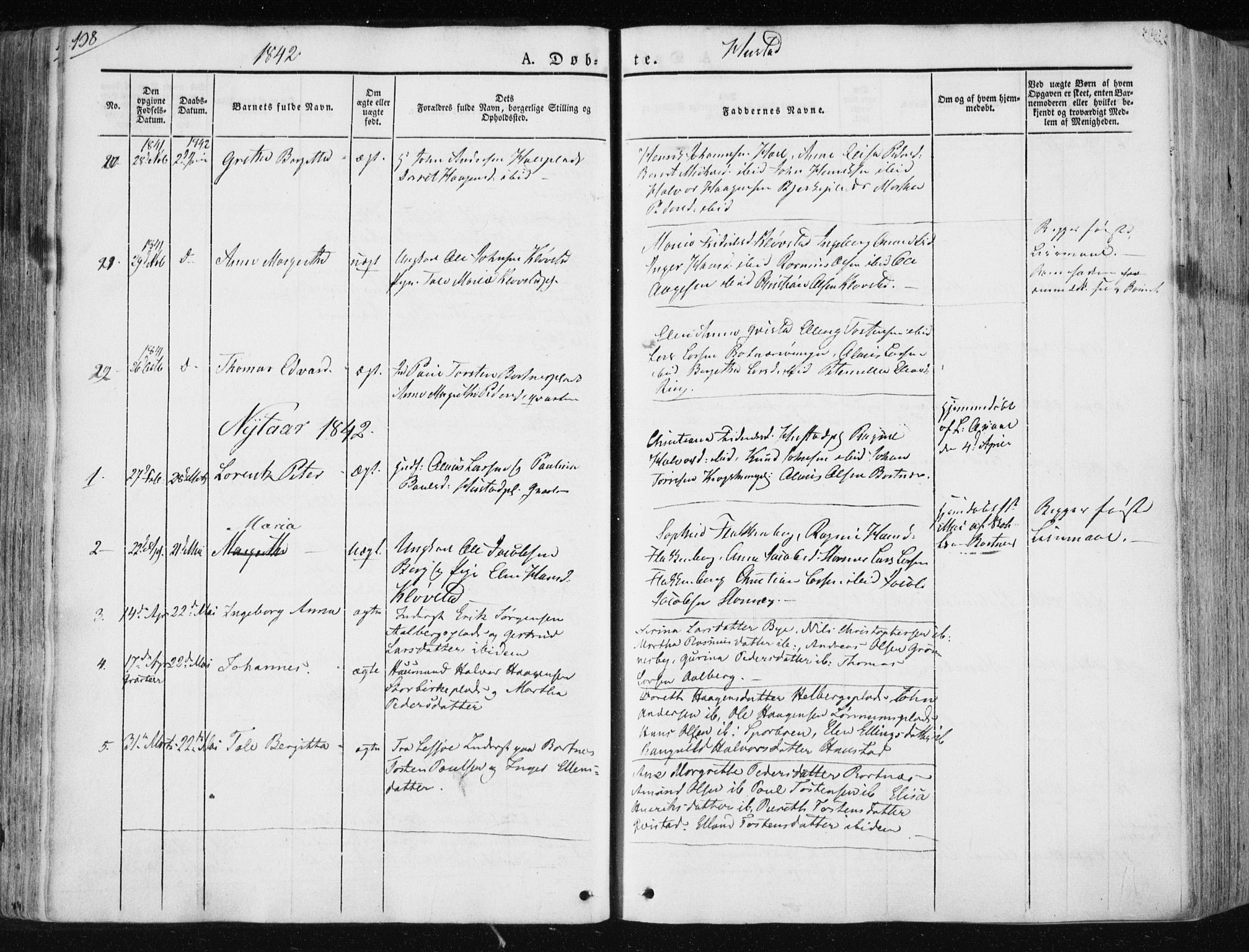 Ministerialprotokoller, klokkerbøker og fødselsregistre - Nord-Trøndelag, SAT/A-1458/730/L0280: Parish register (official) no. 730A07 /3, 1840-1854, p. 138