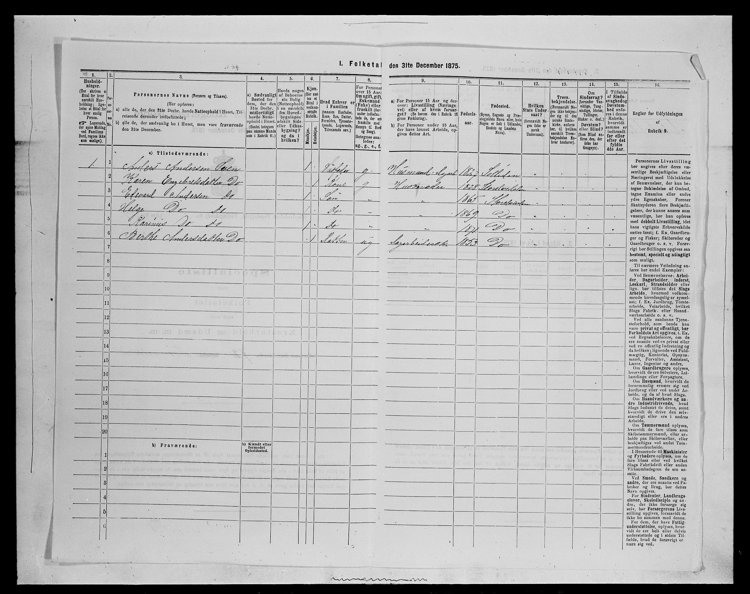 SAH, 1875 census for 0430P Stor-Elvdal, 1875, p. 652