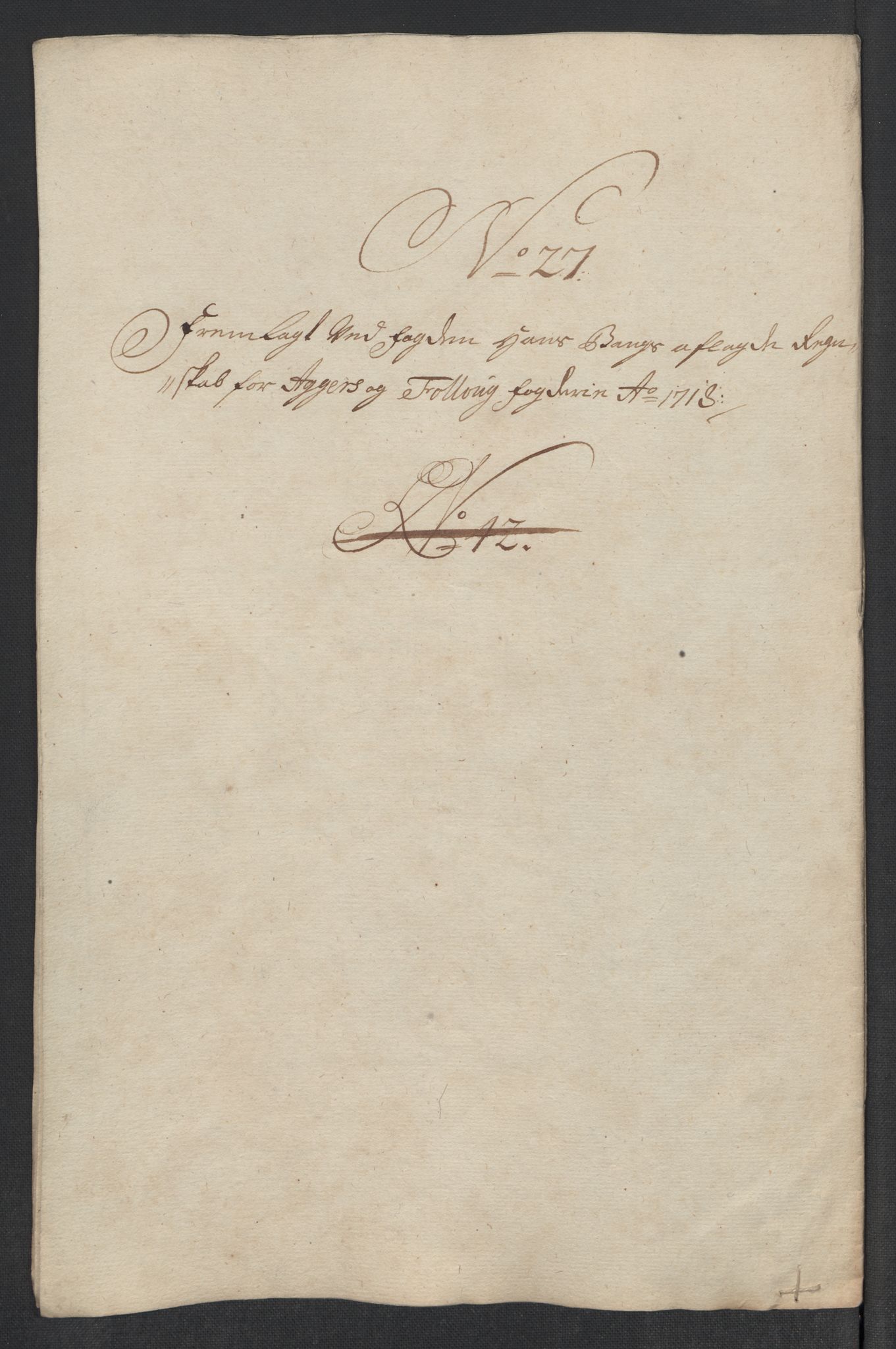 Rentekammeret inntil 1814, Reviderte regnskaper, Fogderegnskap, AV/RA-EA-4092/R10/L0456: Fogderegnskap Aker og Follo, 1718, p. 306