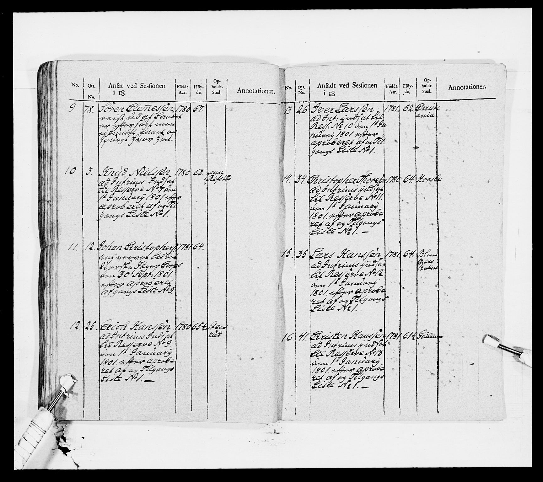 Generalitets- og kommissariatskollegiet, Det kongelige norske kommissariatskollegium, AV/RA-EA-5420/E/Eh/L0007: Akershusiske dragonregiment, 1800-1804, p. 564