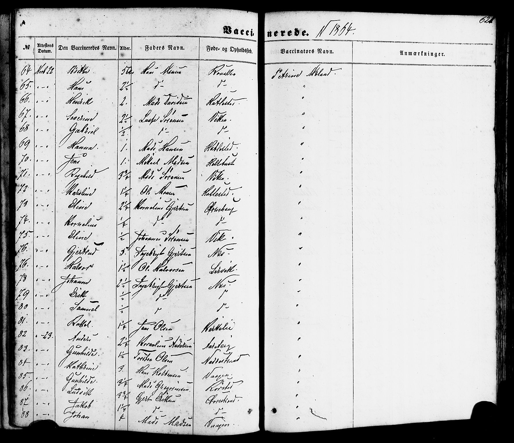 Gaular sokneprestembete, SAB/A-80001/H/Haa: Parish register (official) no. A 5, 1860-1881, p. 621