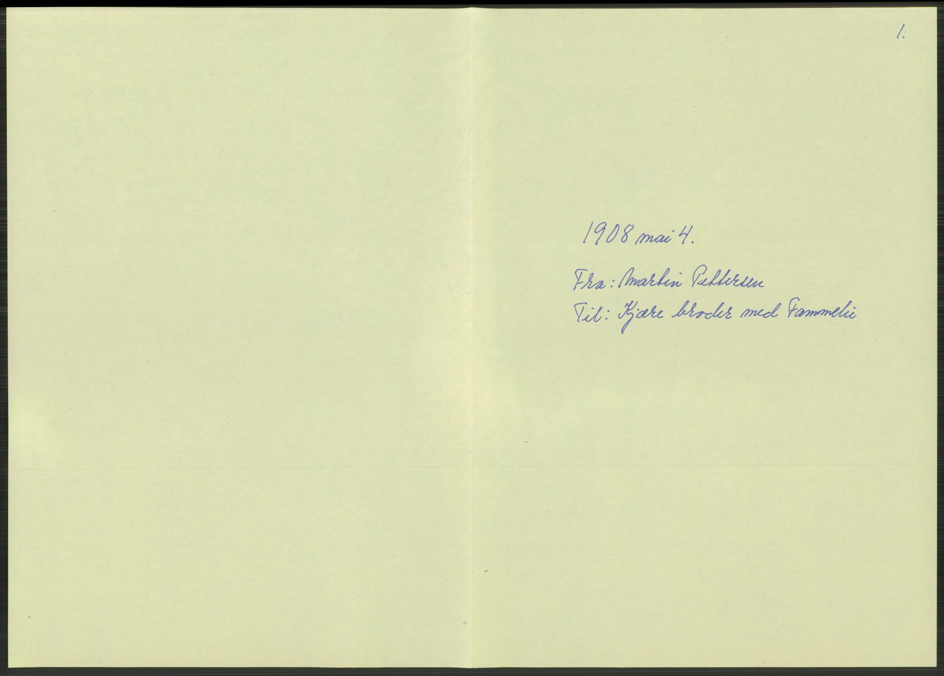 Samlinger til kildeutgivelse, Amerikabrevene, AV/RA-EA-4057/F/L0034: Innlån fra Nord-Trøndelag, 1838-1914, p. 5