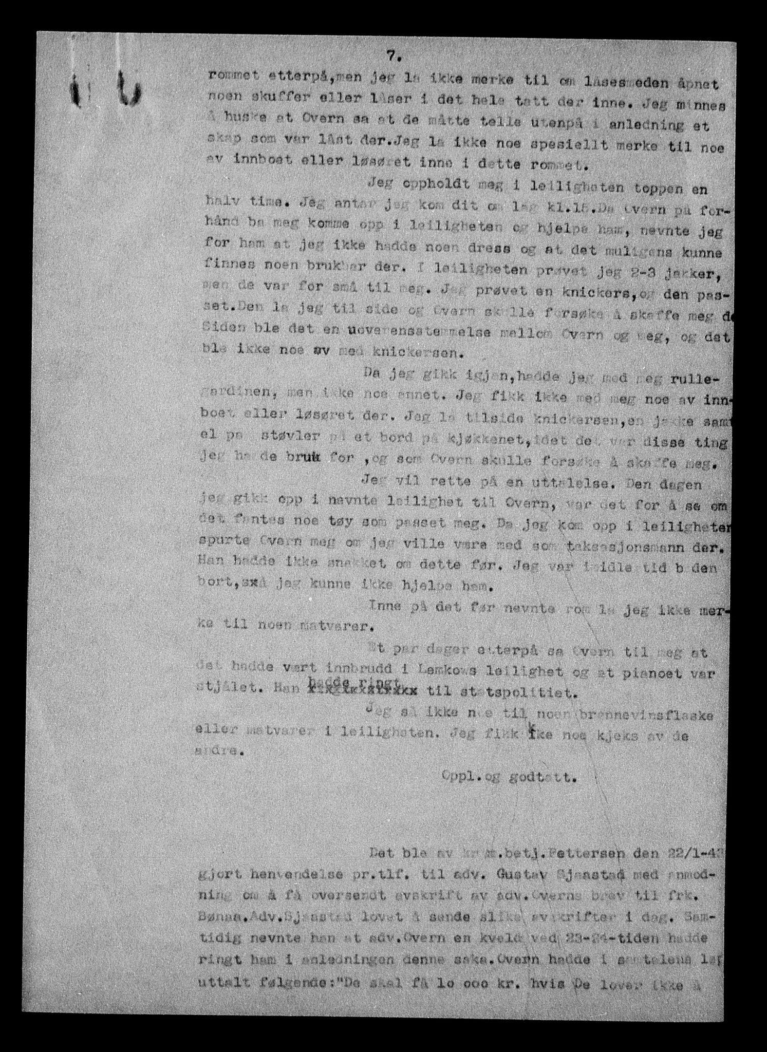 Justisdepartementet, Tilbakeføringskontoret for inndratte formuer, AV/RA-S-1564/H/Hc/Hcc/L0956: --, 1945-1947, p. 146