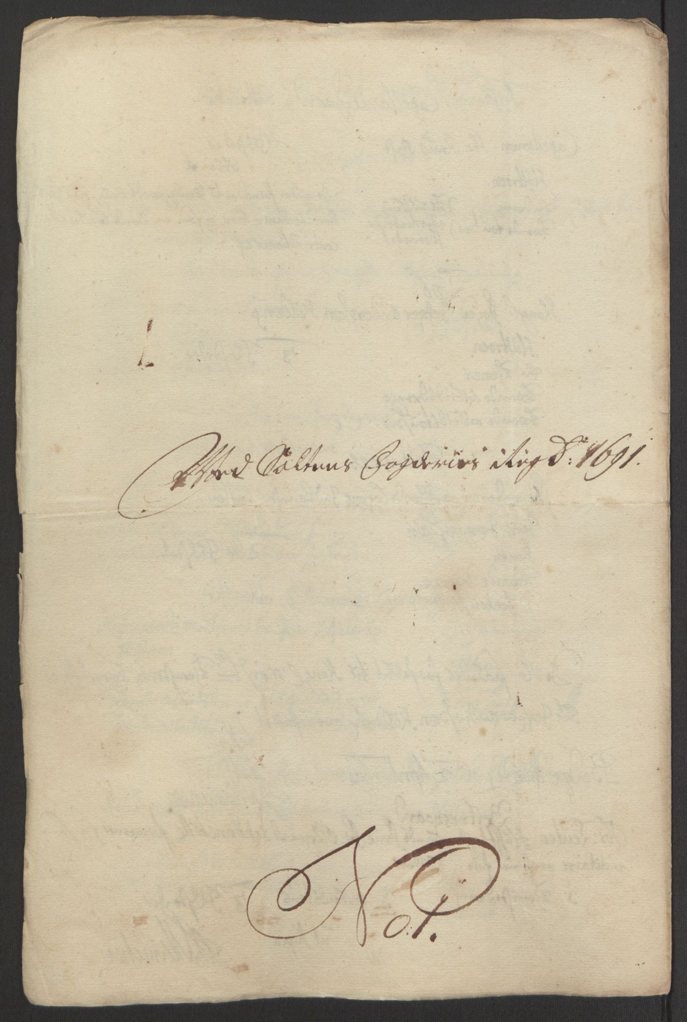 Rentekammeret inntil 1814, Reviderte regnskaper, Fogderegnskap, AV/RA-EA-4092/R66/L4577: Fogderegnskap Salten, 1691-1693, p. 88