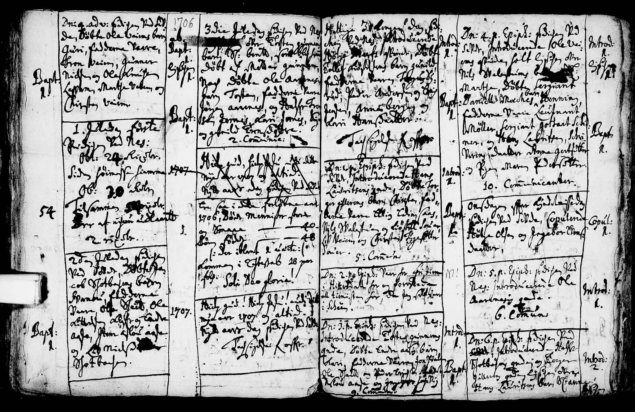 Sauherad kirkebøker, AV/SAKO-A-298/F/Fa/L0002: Parish register (official) no. I 2, 1681-1720