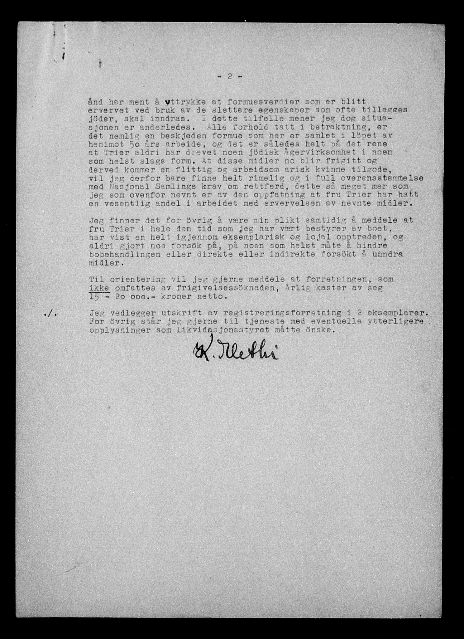 Justisdepartementet, Tilbakeføringskontoret for inndratte formuer, AV/RA-S-1564/H/Hc/Hcc/L0984: --, 1945-1947, p. 409