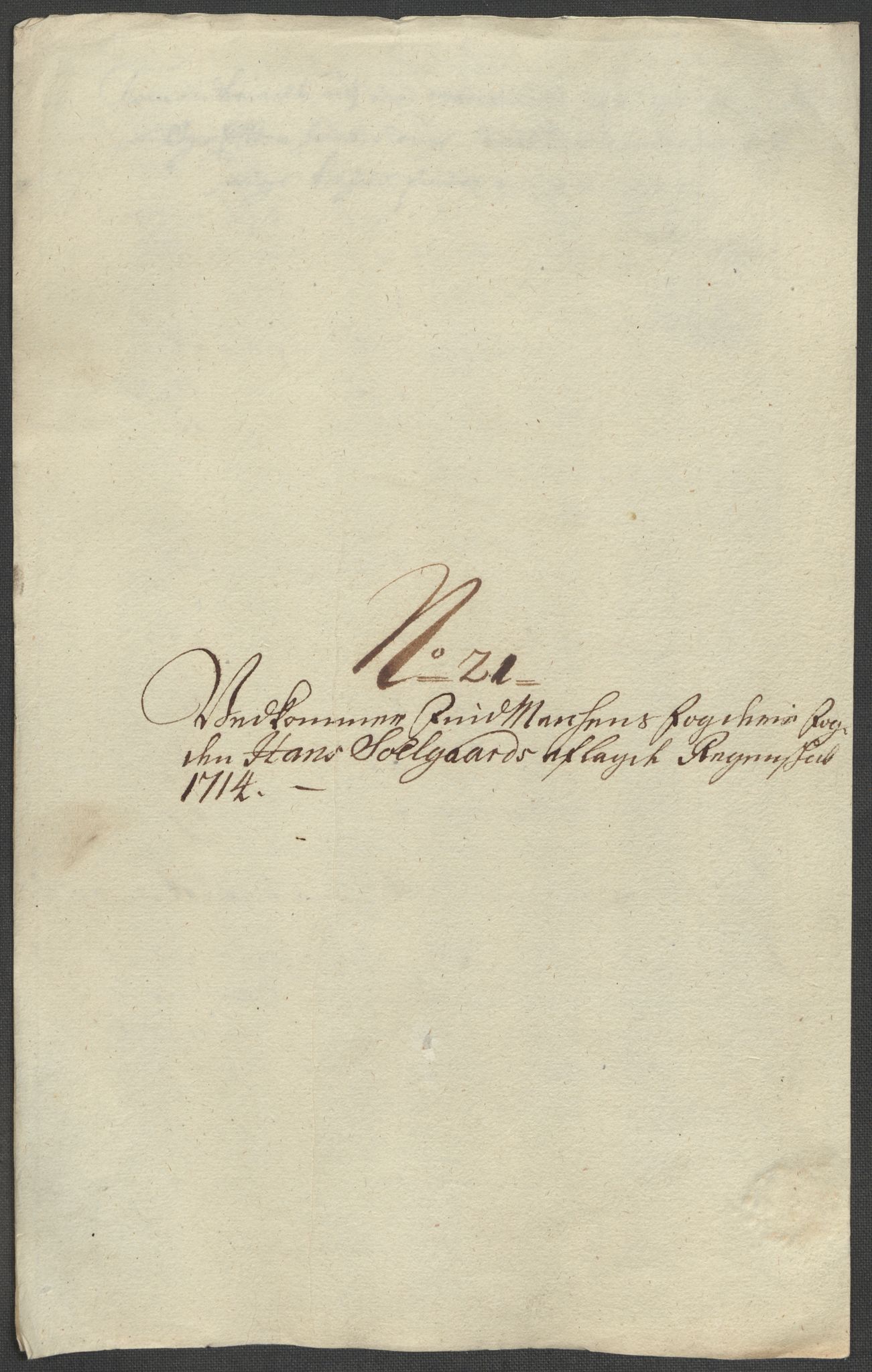 Rentekammeret inntil 1814, Reviderte regnskaper, Fogderegnskap, AV/RA-EA-4092/R69/L4856: Fogderegnskap Finnmark/Vardøhus, 1713-1715, p. 327