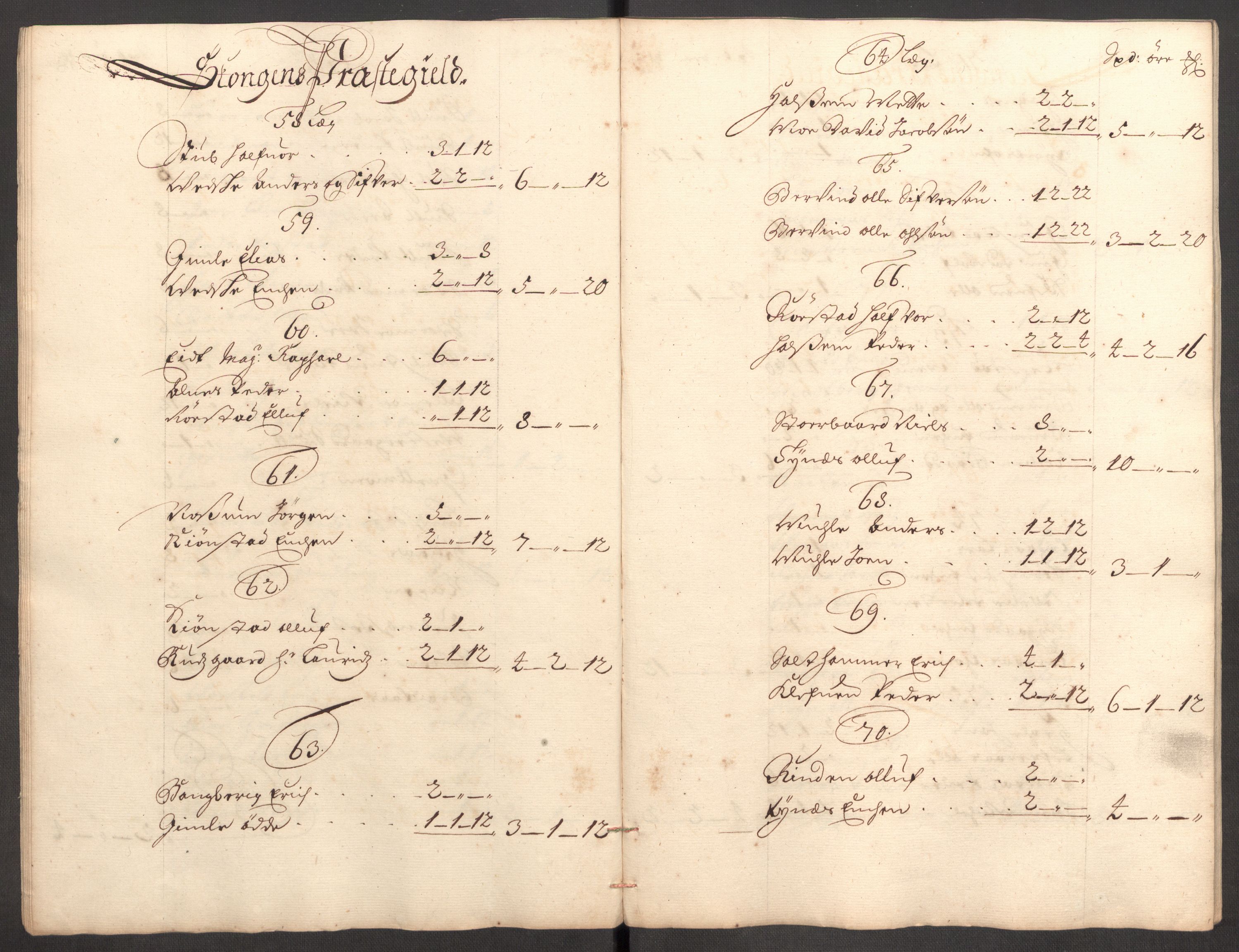 Rentekammeret inntil 1814, Reviderte regnskaper, Fogderegnskap, AV/RA-EA-4092/R62/L4188: Fogderegnskap Stjørdal og Verdal, 1696, p. 78