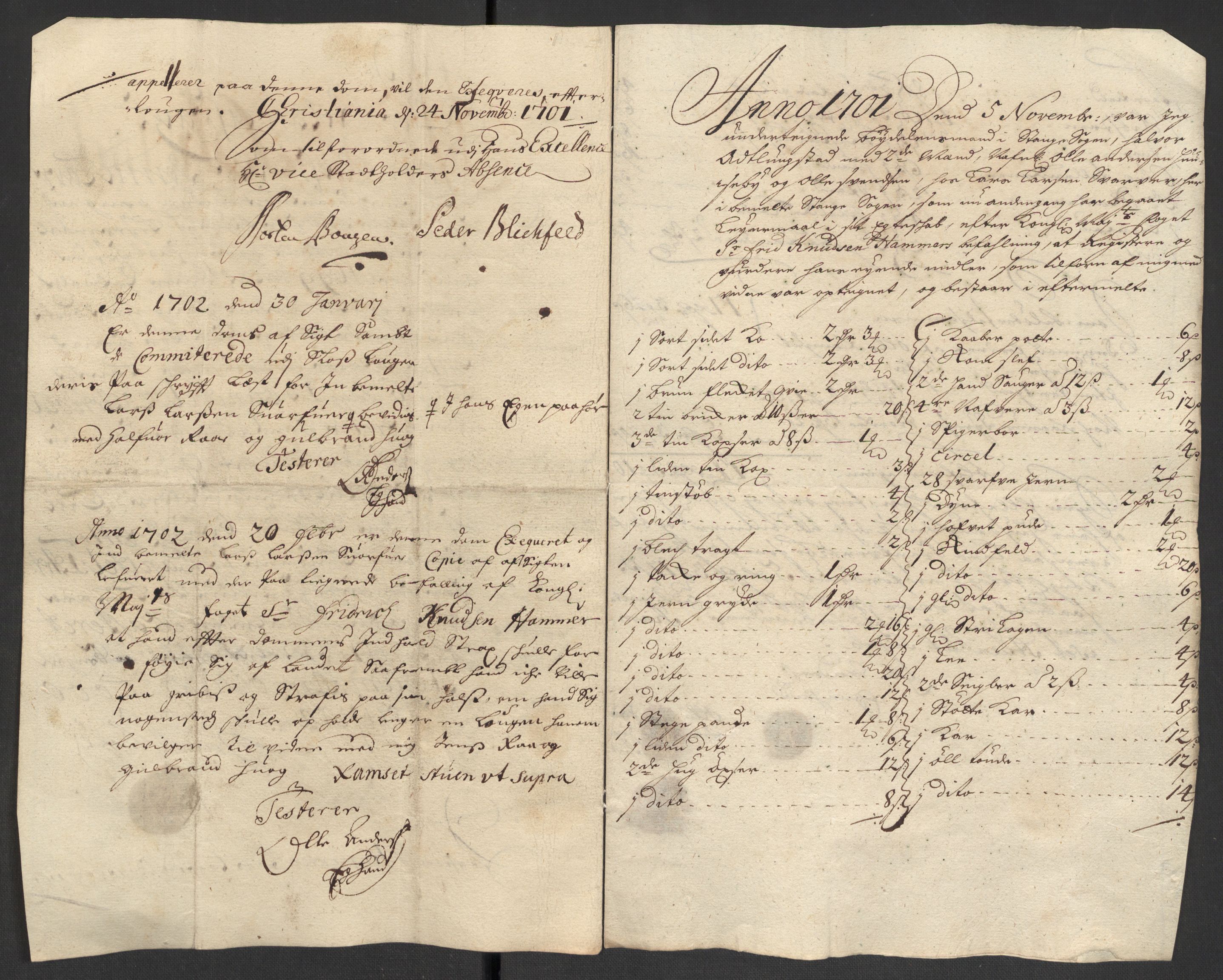 Rentekammeret inntil 1814, Reviderte regnskaper, Fogderegnskap, AV/RA-EA-4092/R16/L1040: Fogderegnskap Hedmark, 1701-1702, p. 81