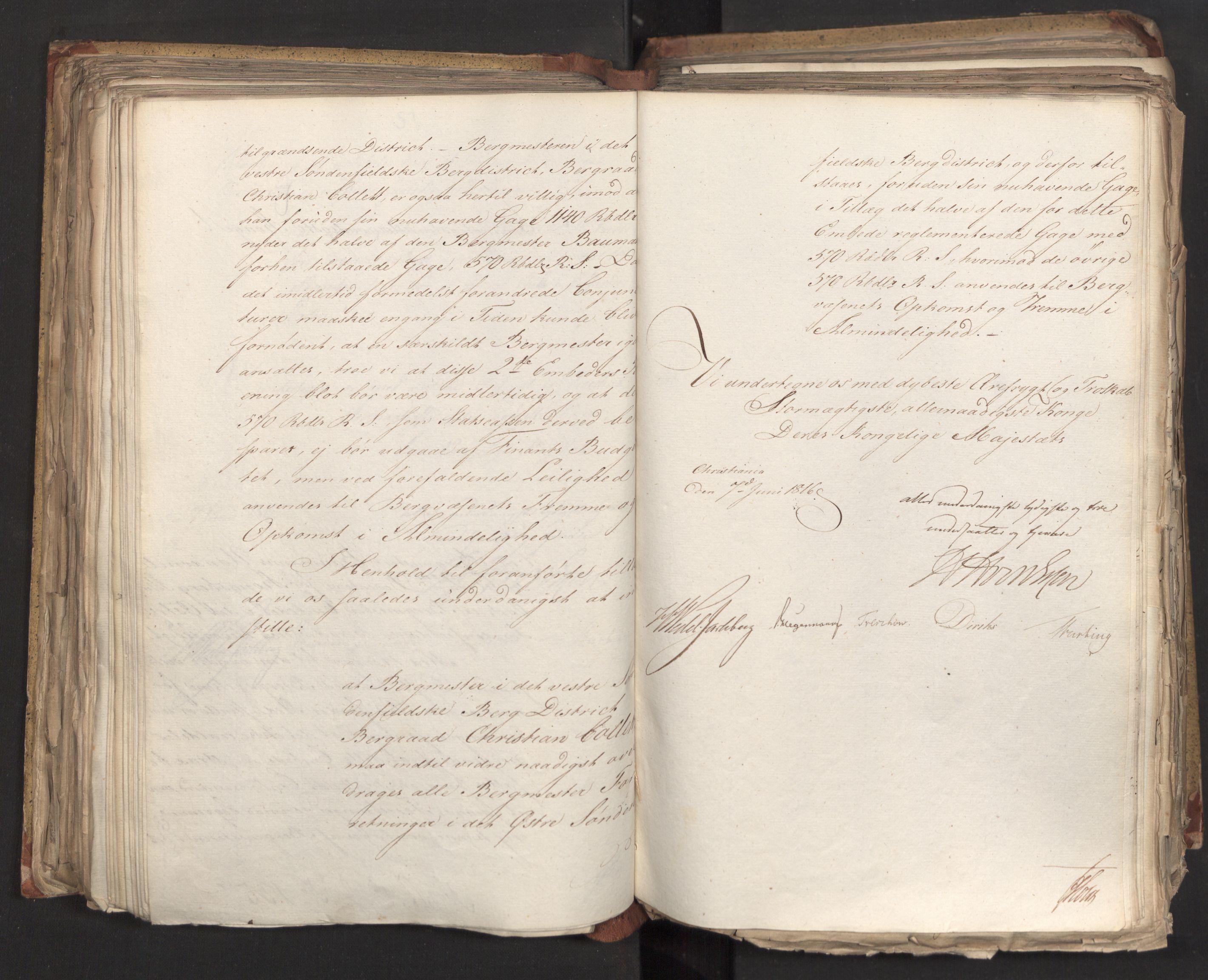 Statsrådsavdelingen i Stockholm, AV/RA-S-1003/D/Da/L0006: Regjeringsinnstillinger nr. 1247-1544, 1816, p. 219