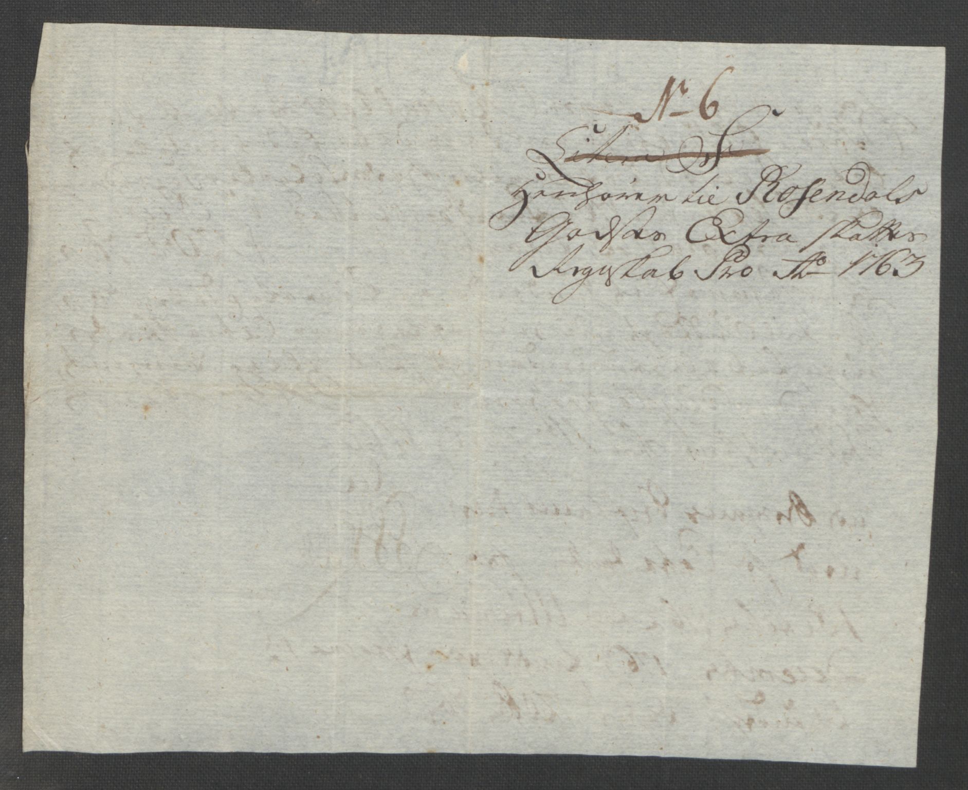 Rentekammeret inntil 1814, Reviderte regnskaper, Fogderegnskap, AV/RA-EA-4092/R49/L3157: Ekstraskatten Rosendal Baroni, 1762-1772, p. 54