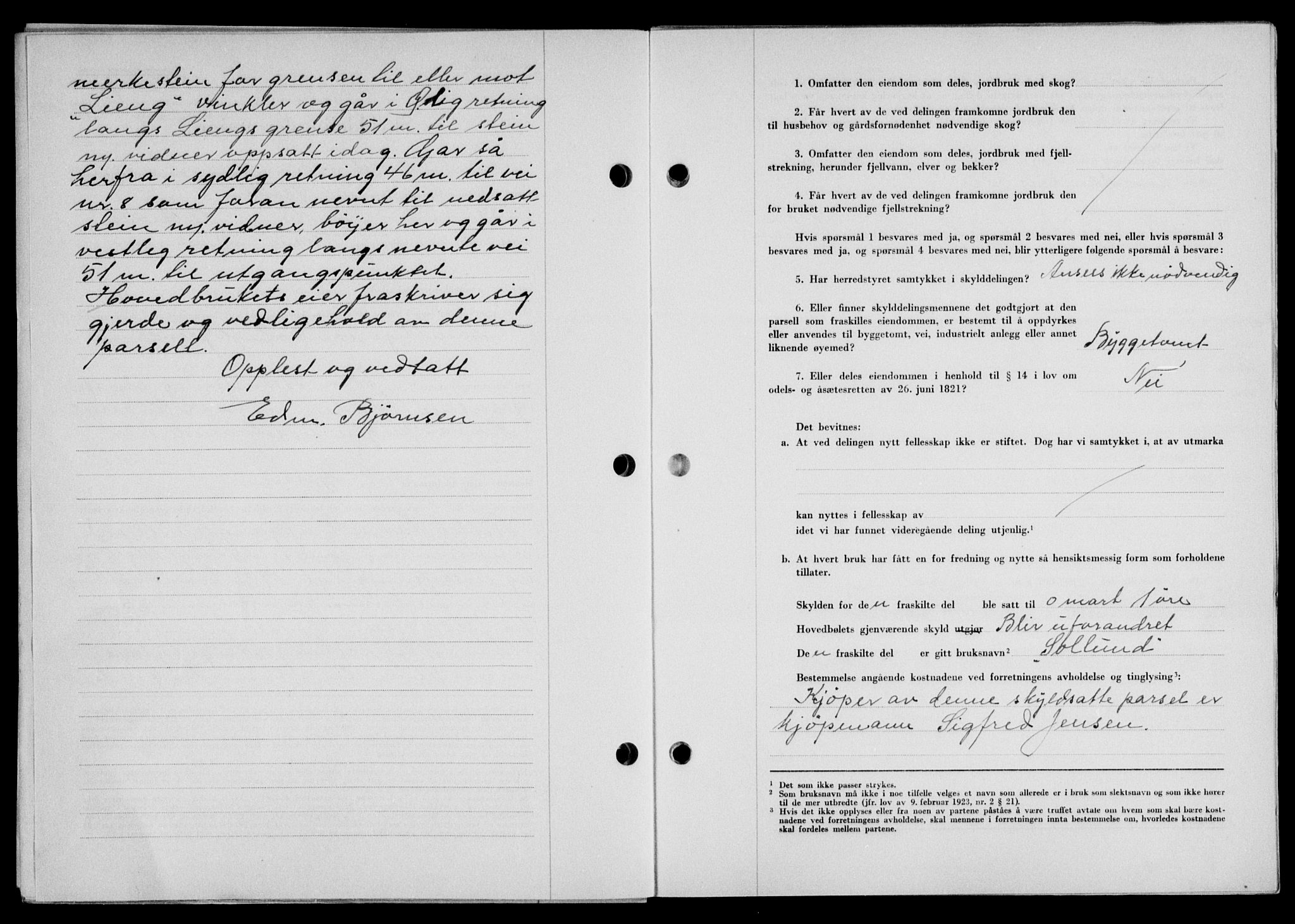 Lofoten sorenskriveri, SAT/A-0017/1/2/2C/L0017a: Mortgage book no. 17a, 1947-1948, Diary no: : 1753/1947