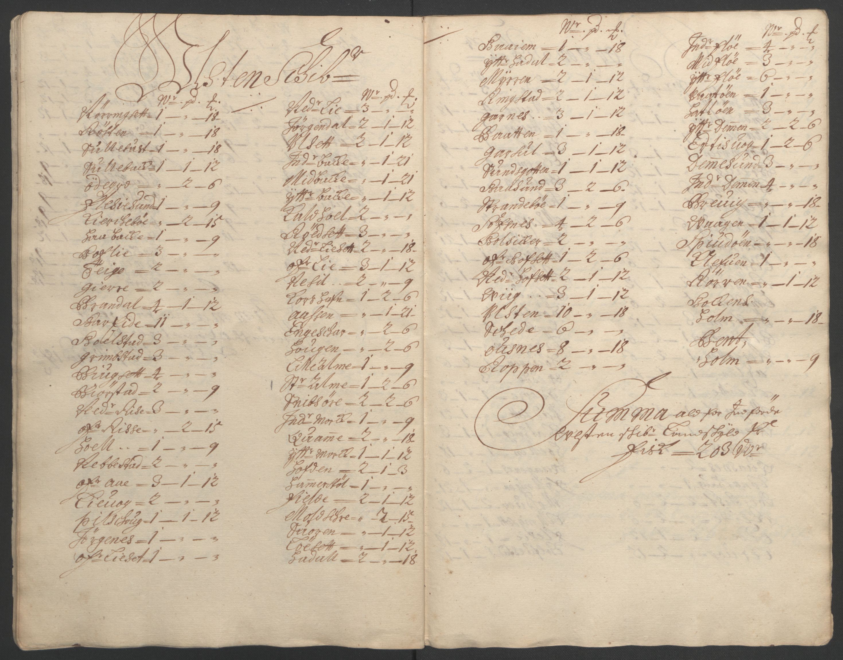 Rentekammeret inntil 1814, Reviderte regnskaper, Fogderegnskap, AV/RA-EA-4092/R54/L3554: Fogderegnskap Sunnmøre, 1691-1693, p. 396