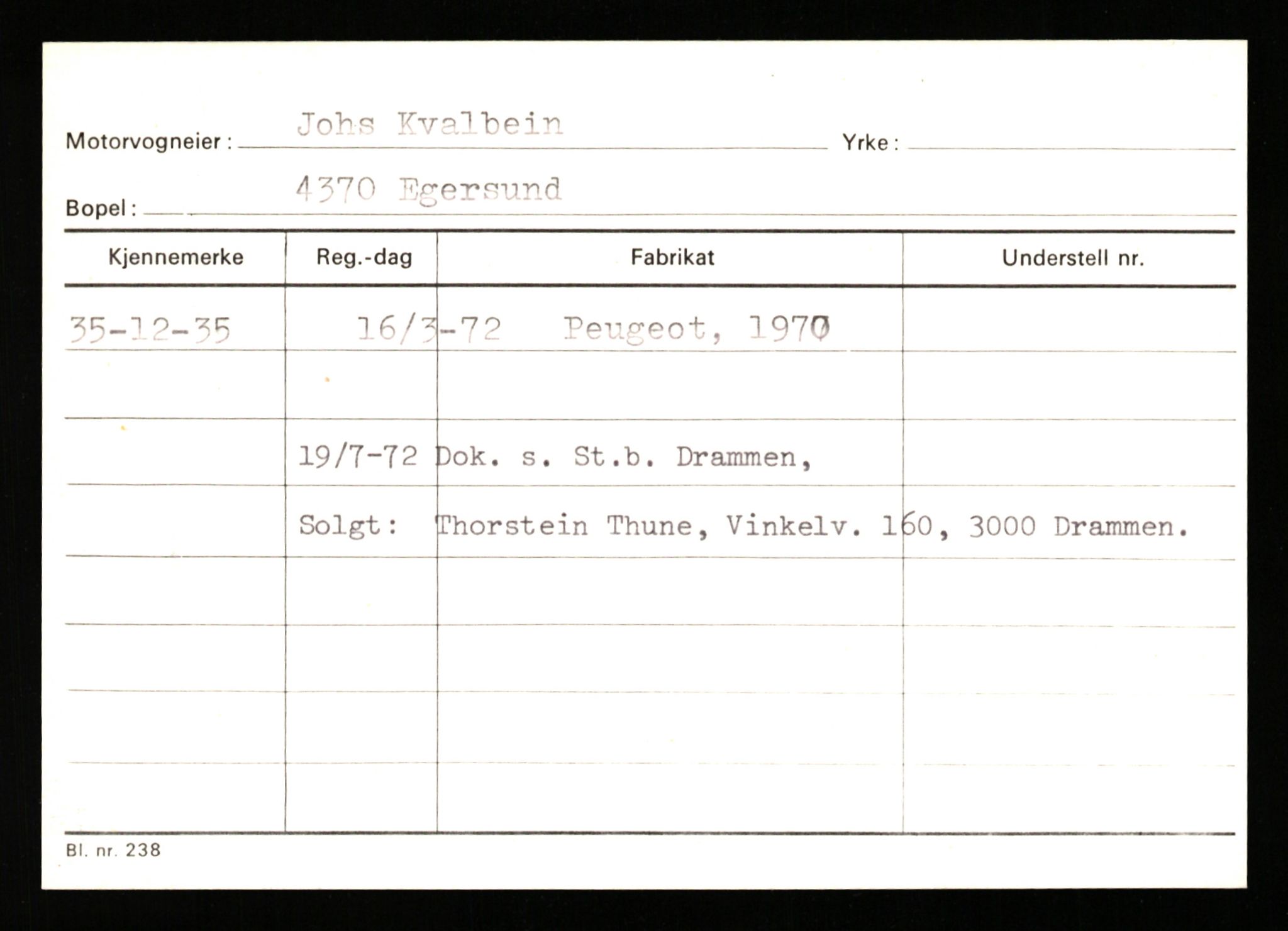 Stavanger trafikkstasjon, SAST/A-101942/0/G/L0011: Registreringsnummer: 240000 - 363477, 1930-1971, p. 3023