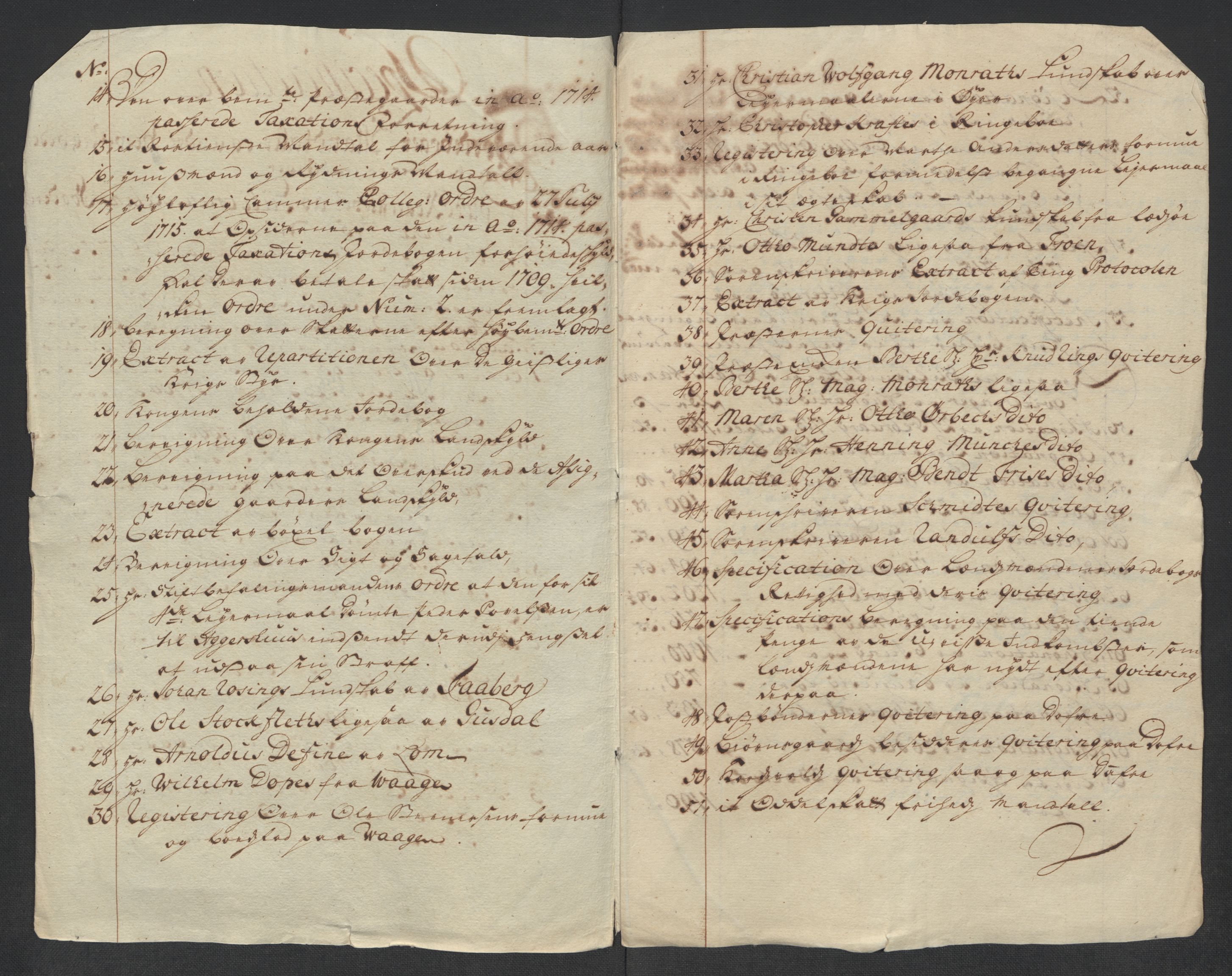 Rentekammeret inntil 1814, Reviderte regnskaper, Fogderegnskap, RA/EA-4092/R17/L1184: Fogderegnskap Gudbrandsdal, 1715, p. 11
