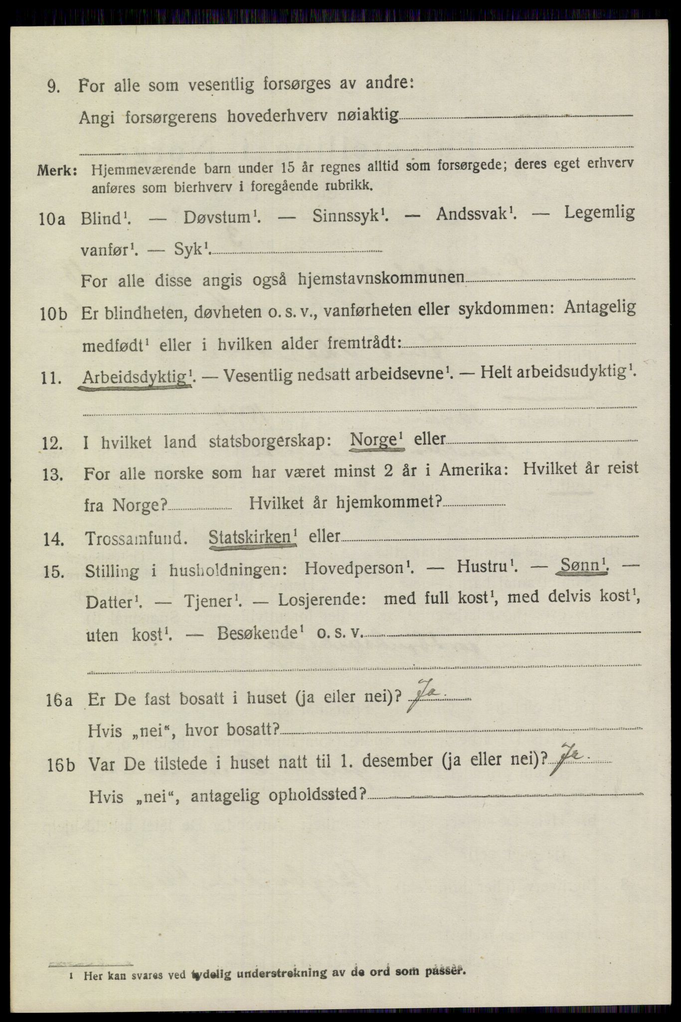 SAKO, 1920 census for Drangedal, 1920, p. 8308