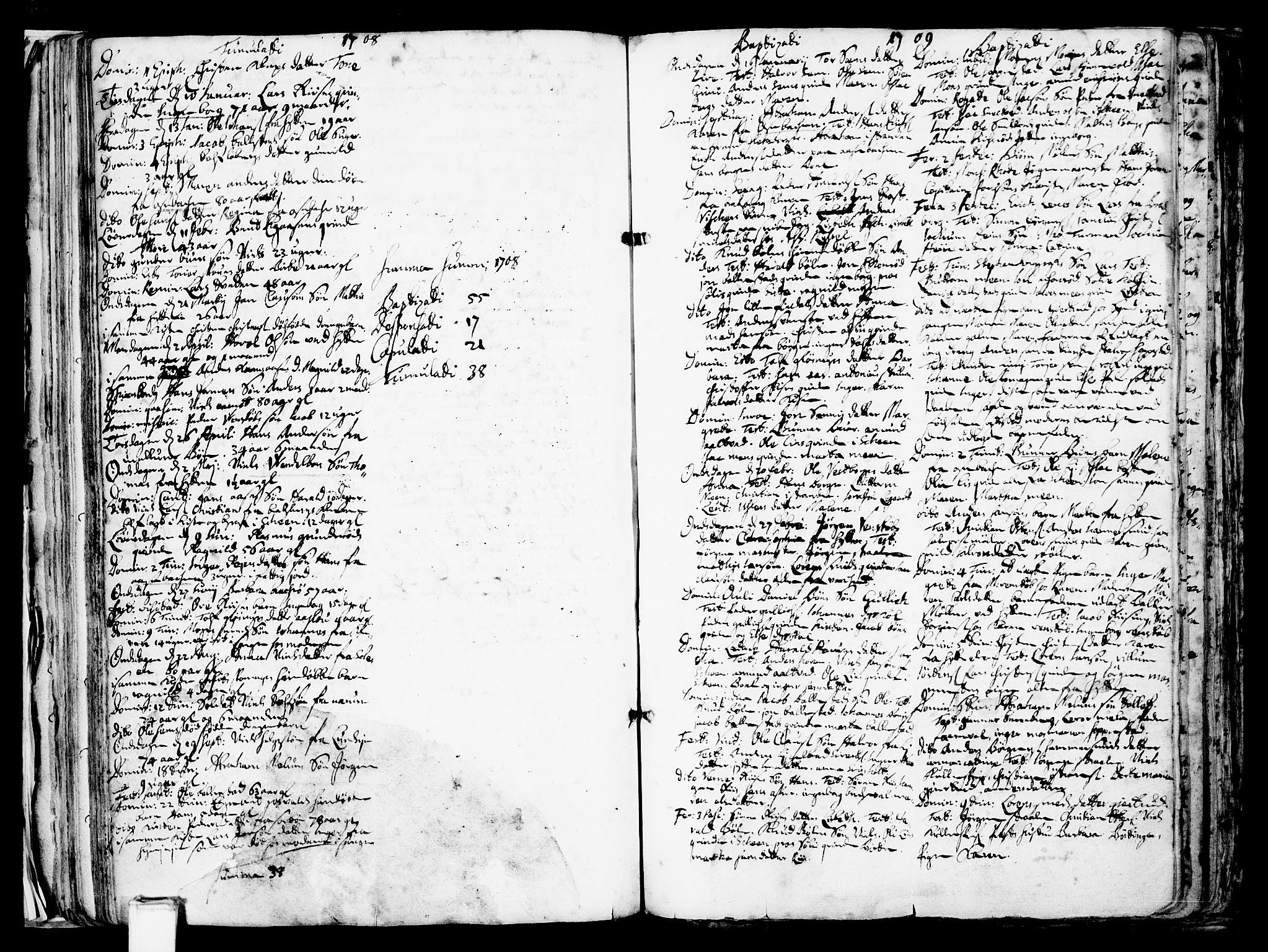 Gjerpen kirkebøker, SAKO/A-265/F/Fa/L0001: Parish register (official) no. I 1, 1681-1746