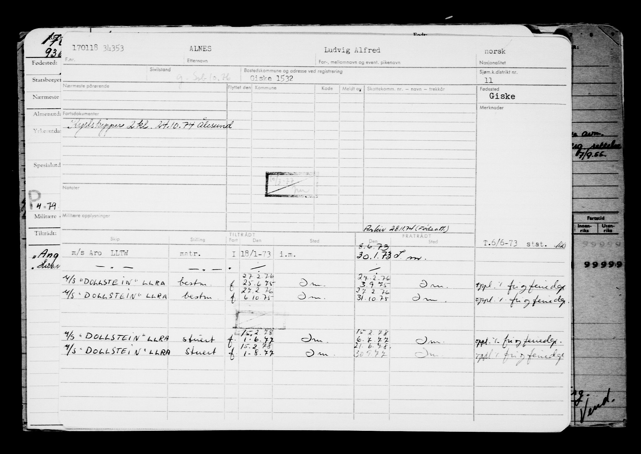 Direktoratet for sjømenn, AV/RA-S-3545/G/Gb/L0154: Hovedkort, 1917-1918, p. 715