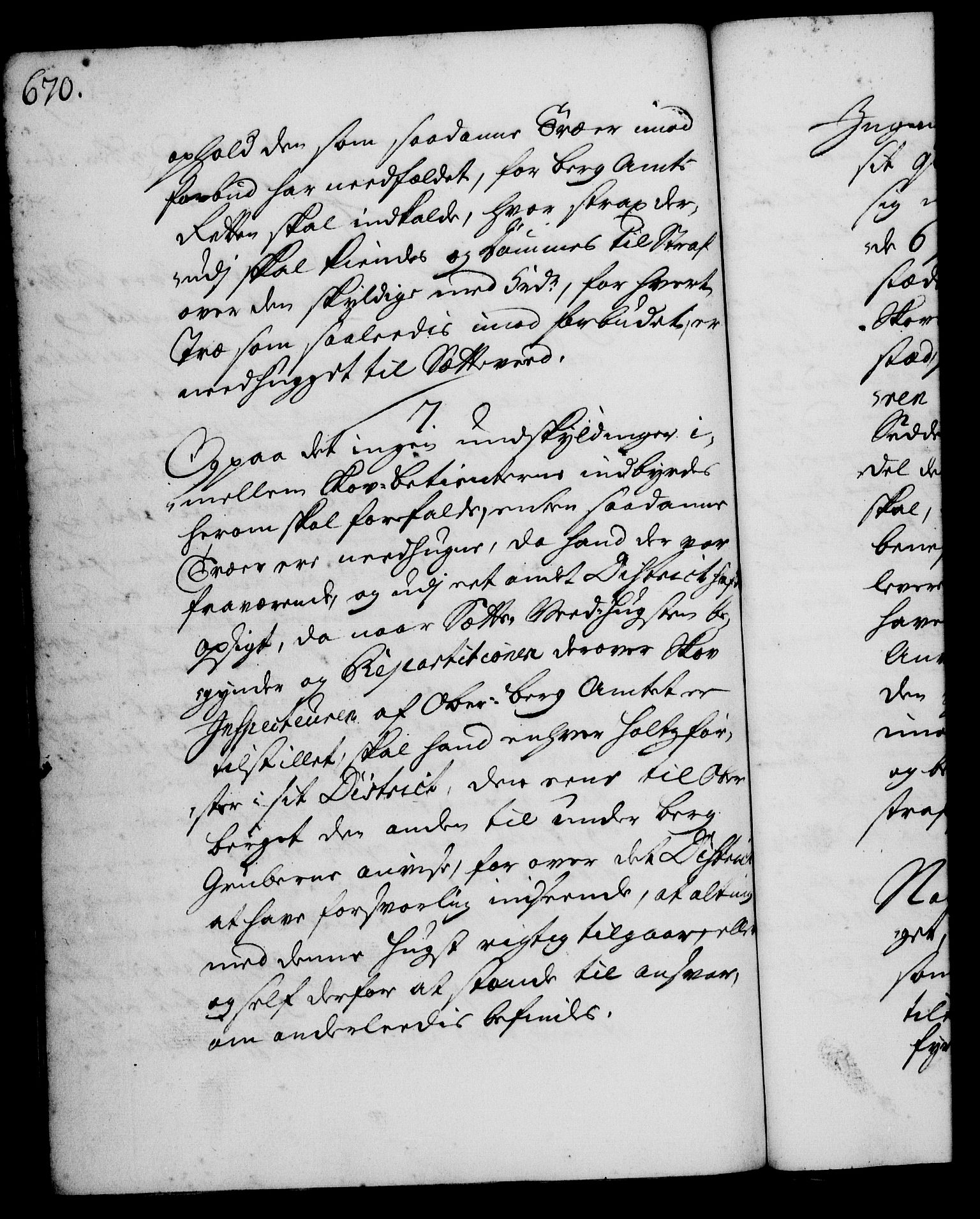 Rentekammeret, Kammerkanselliet, RA/EA-3111/G/Gg/Ggi/L0001: Norsk instruksjonsprotokoll med register (merket RK 53.34), 1720-1729, p. 670
