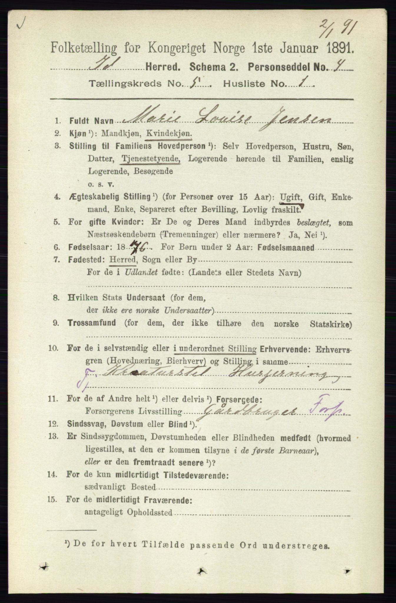 RA, 1891 census for 0117 Idd, 1891, p. 3229