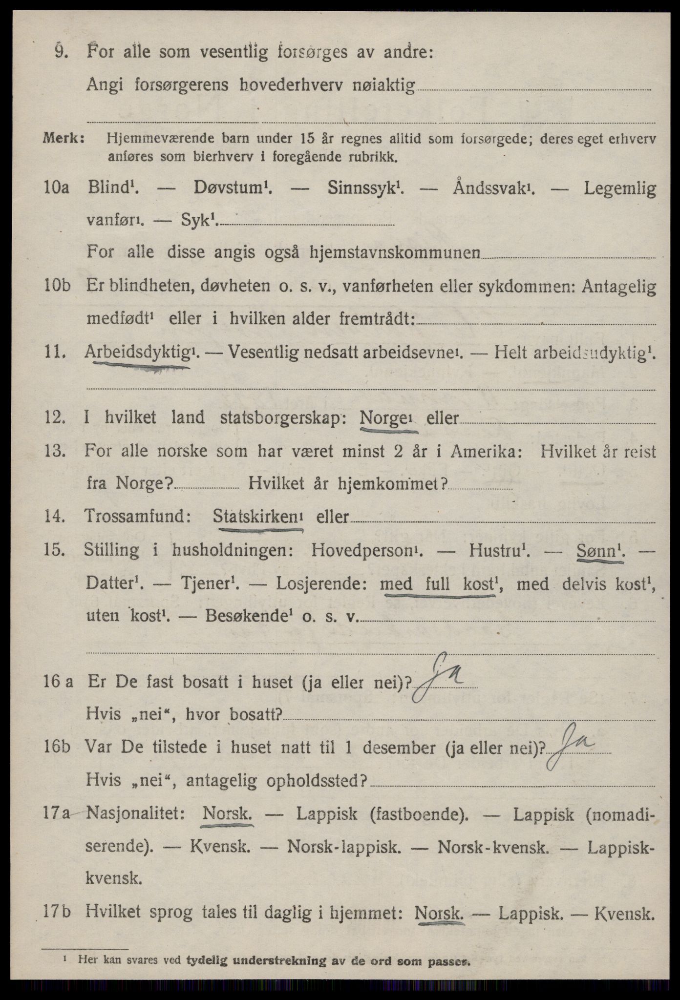 SAT, 1920 census for Rissa, 1920, p. 3718