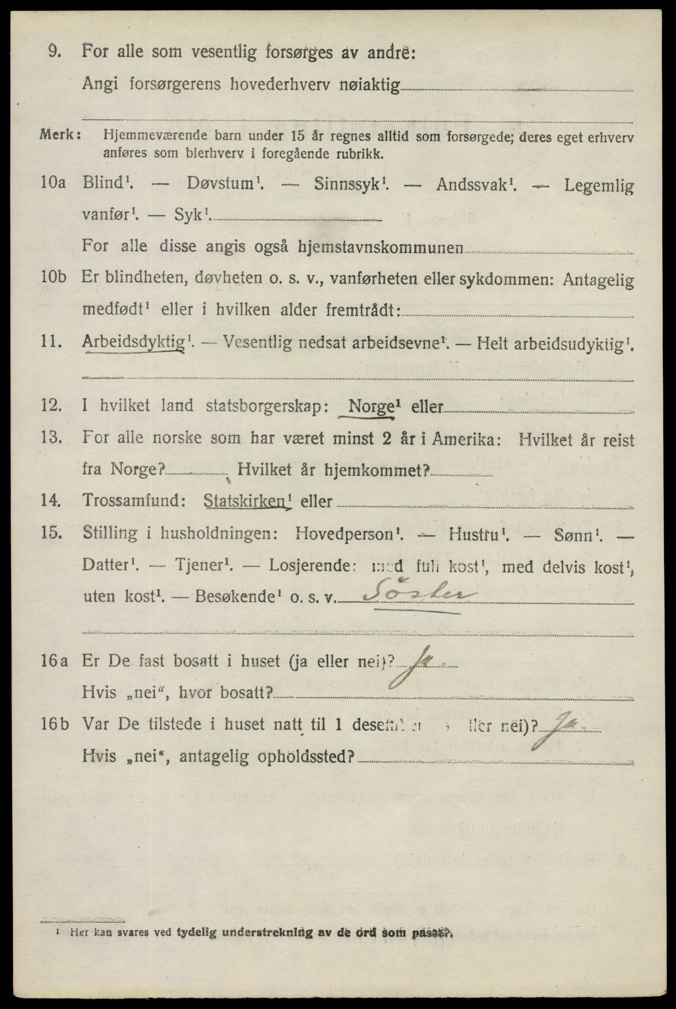 SAO, 1920 census for Mysen, 1920, p. 1878