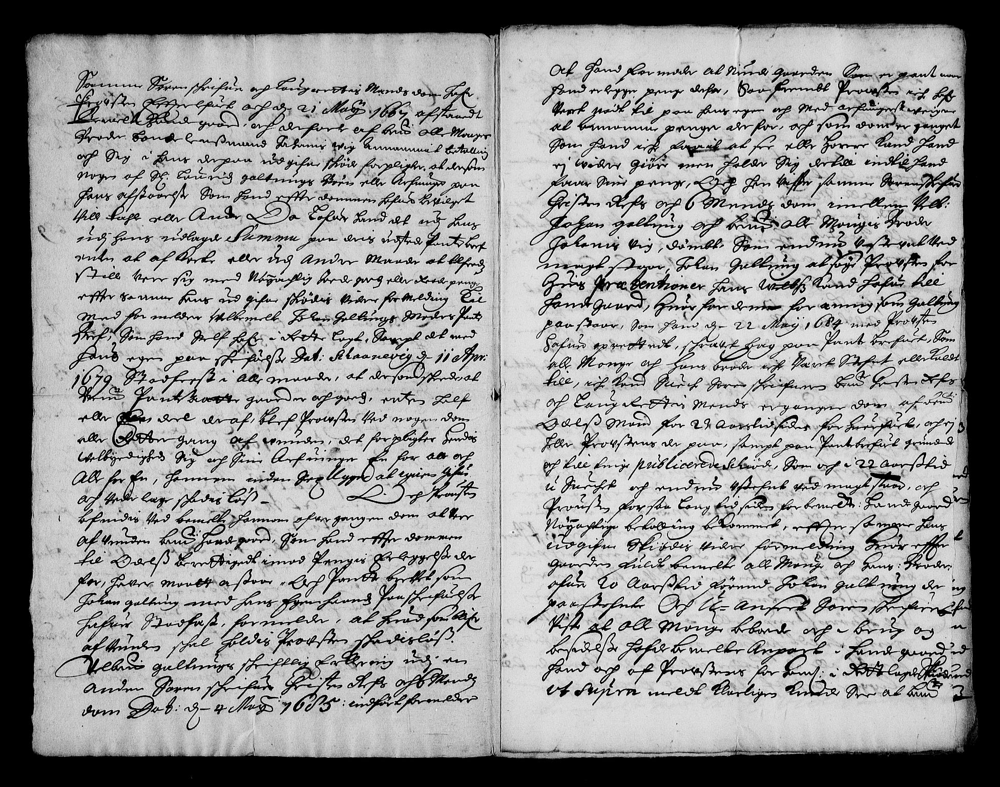 Stattholderembetet 1572-1771, AV/RA-EA-2870/Af/L0003: Avskrifter av vedlegg til originale supplikker, nummerert i samsvar med supplikkbøkene, 1689-1691, p. 11
