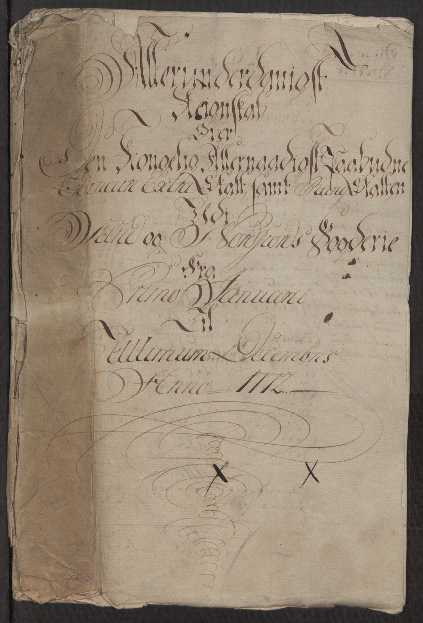 Rentekammeret inntil 1814, Reviderte regnskaper, Fogderegnskap, RA/EA-4092/R53/L3551: Ekstraskatten Sunn- og Nordfjord, 1772, p. 5