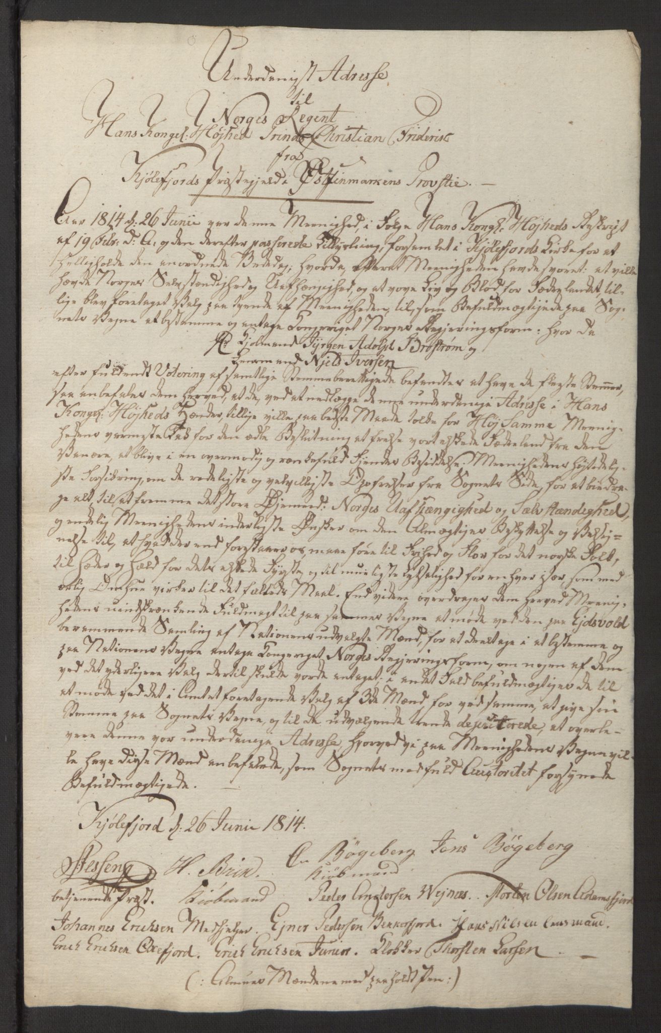 Fylkesmannen i Finnmark, AV/SATØ-S-1120, 1814, p. 23