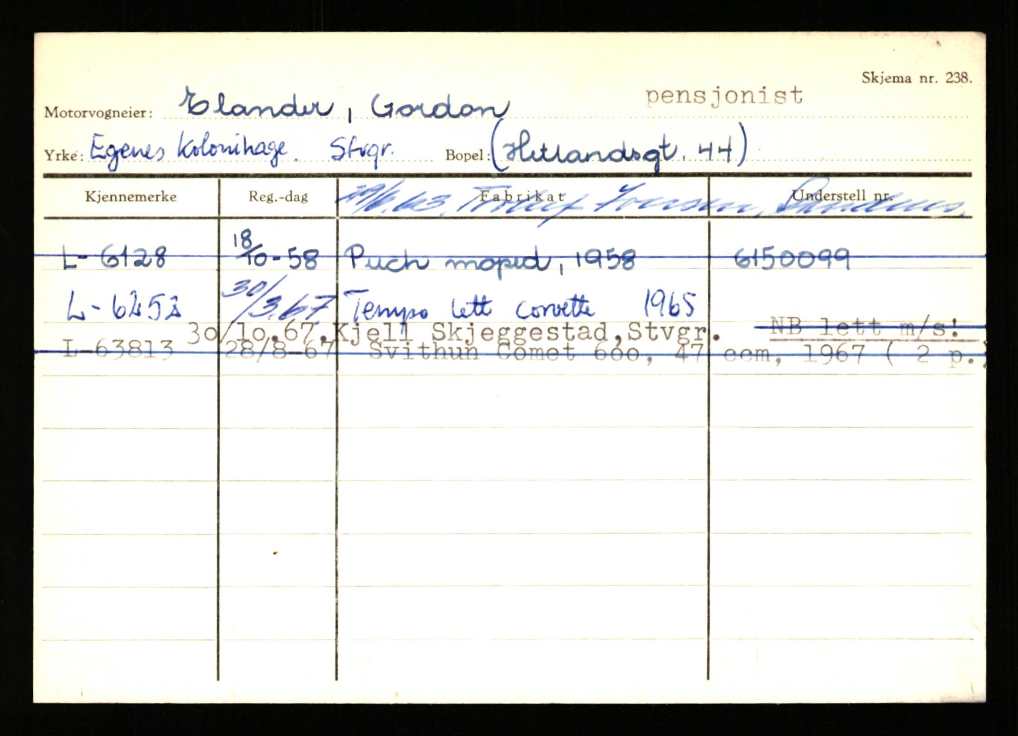 Stavanger trafikkstasjon, SAST/A-101942/0/H/L0007: Egerøy - Eppeland, 1930-1971, p. 1597