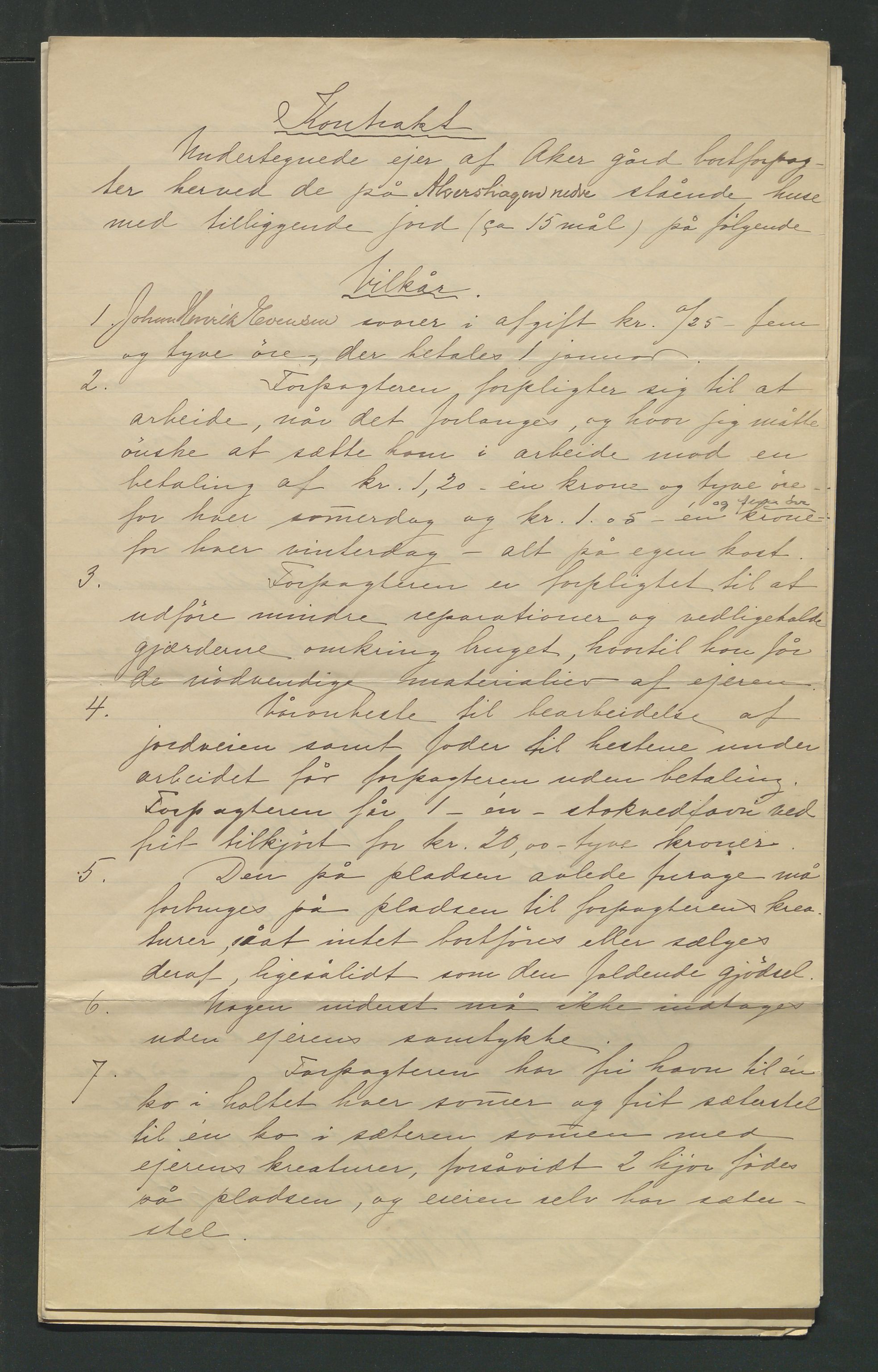 Åker i Vang, Hedmark, og familien Todderud, AV/SAH-ARK-010/F/Fa/L0002: Eiendomsdokumenter, 1739-1916, p. 332