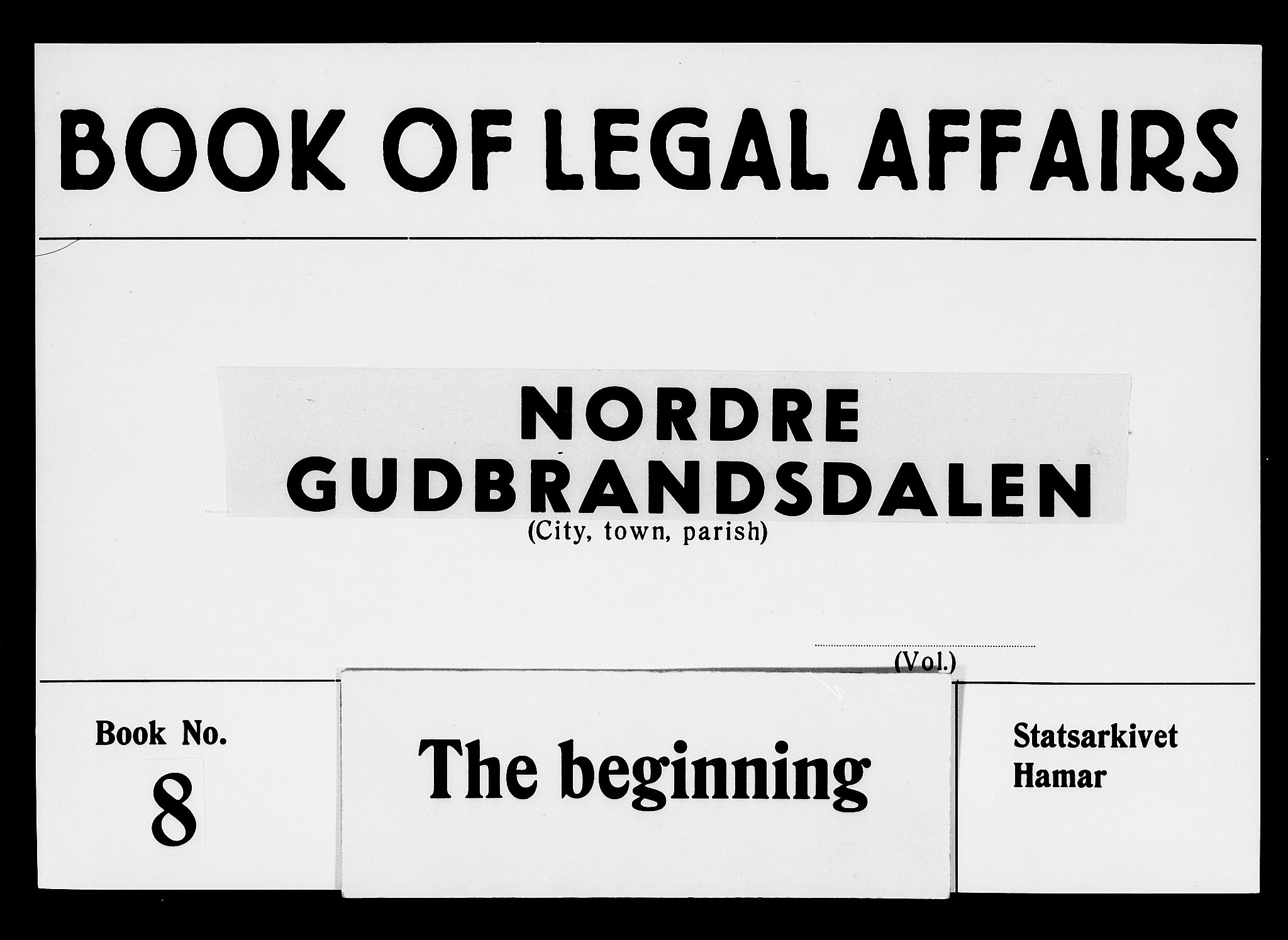 Sorenskriverier i Gudbrandsdalen, SAH/TING-036/G/Gb/Gba/L0008: Tingbok - Nord-Gudbrandsdal, 1671