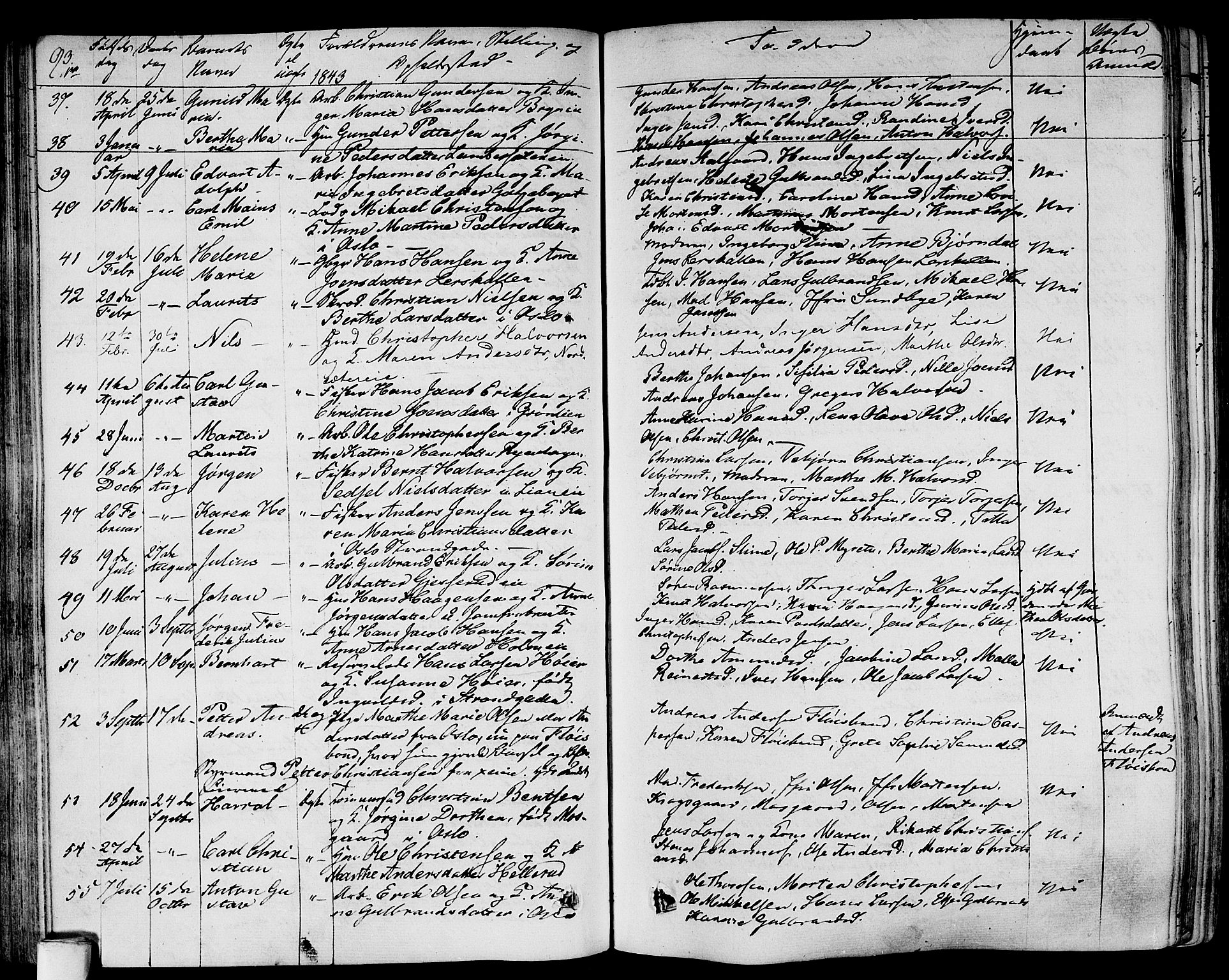 Gamlebyen prestekontor Kirkebøker, SAO/A-10884/F/Fa/L0003: Parish register (official) no. 3, 1829-1849, p. 93