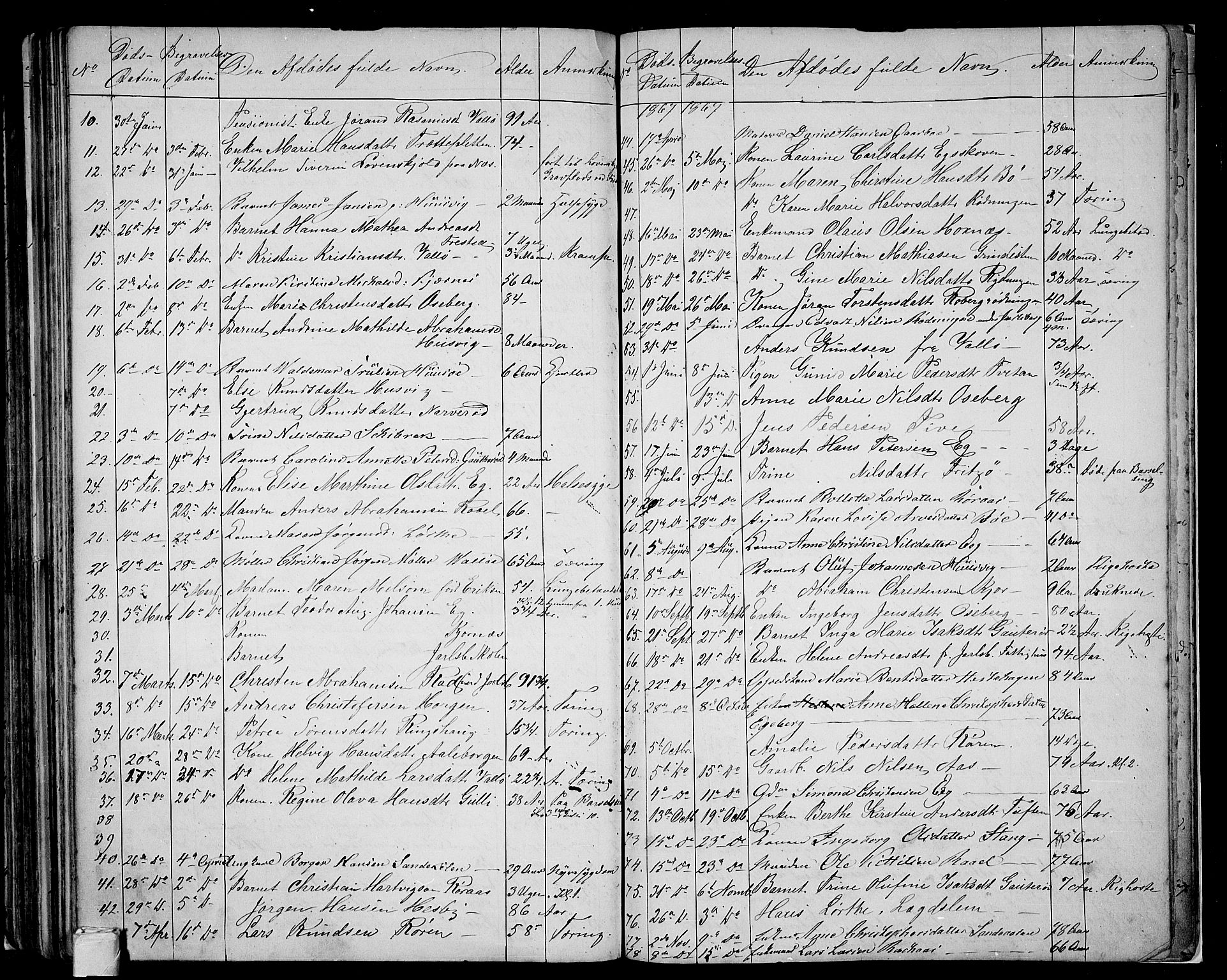 Sem kirkebøker, AV/SAKO-A-5/G/Ga/L0004: Parish register (copy) no. I 4, 1855-1877